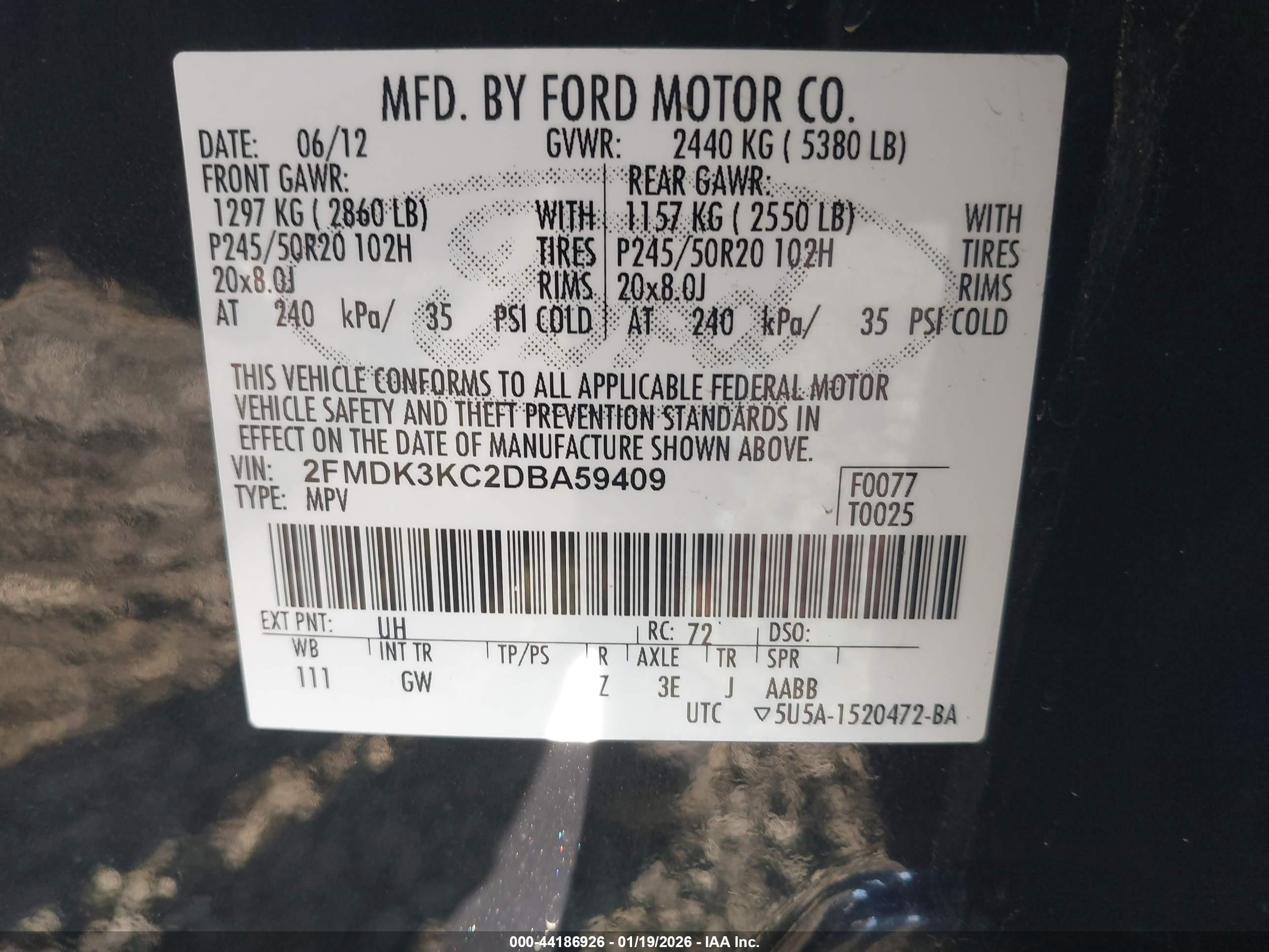 FORD EDGE image 9