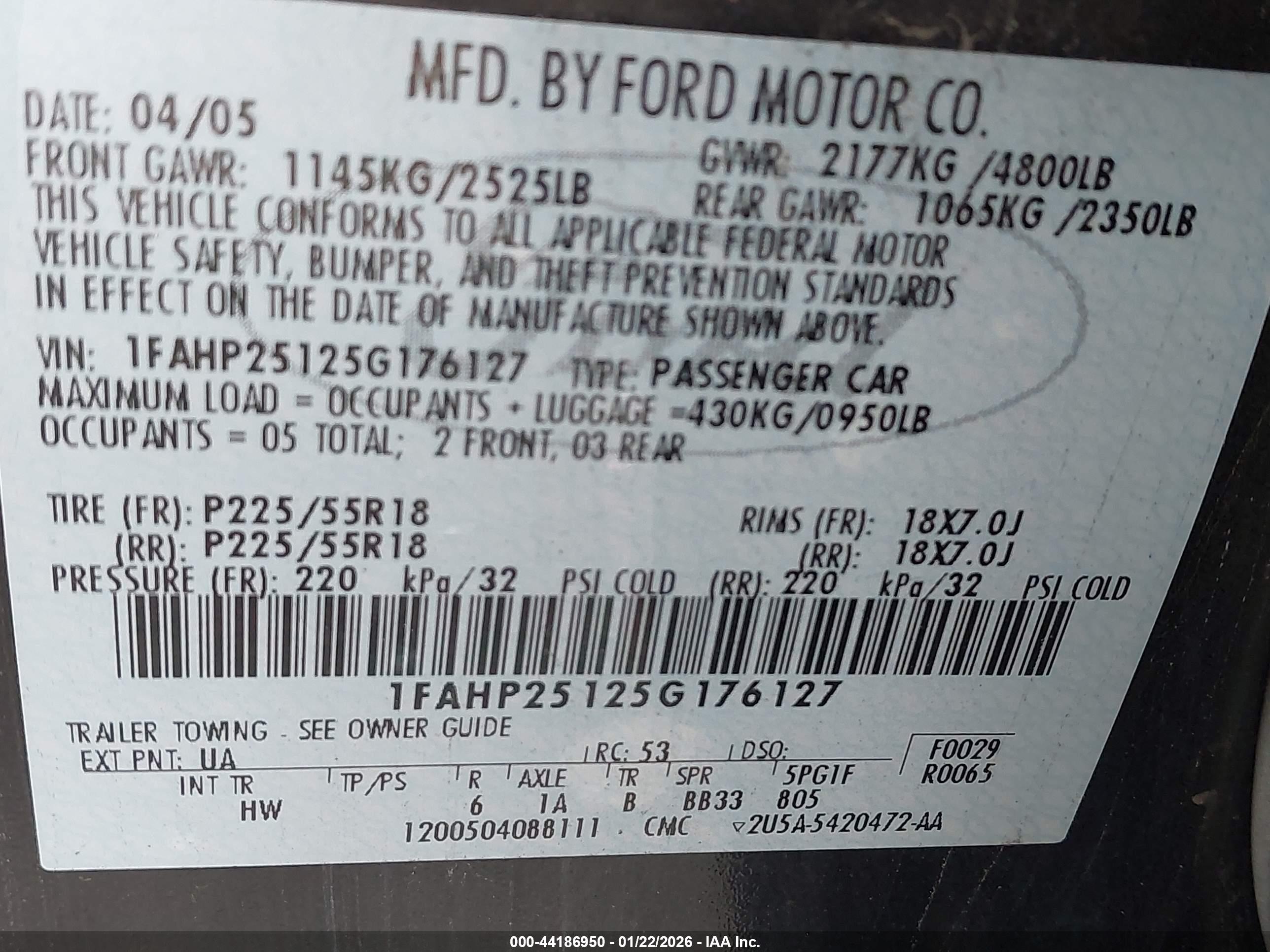 FORD FIVE image 9