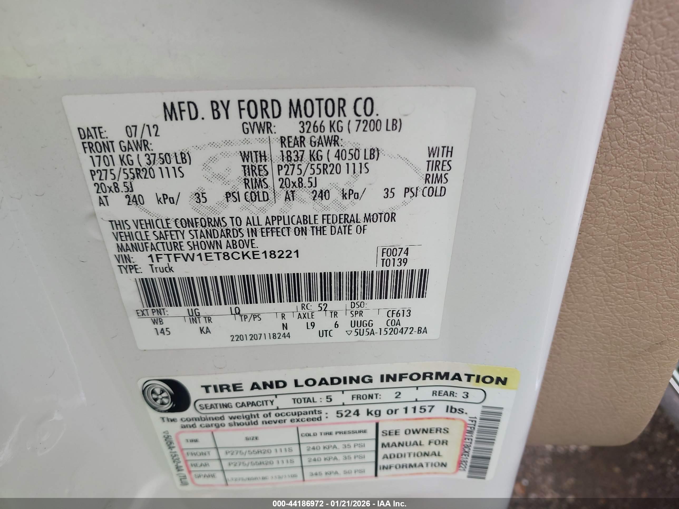 FORD F-150 image 9