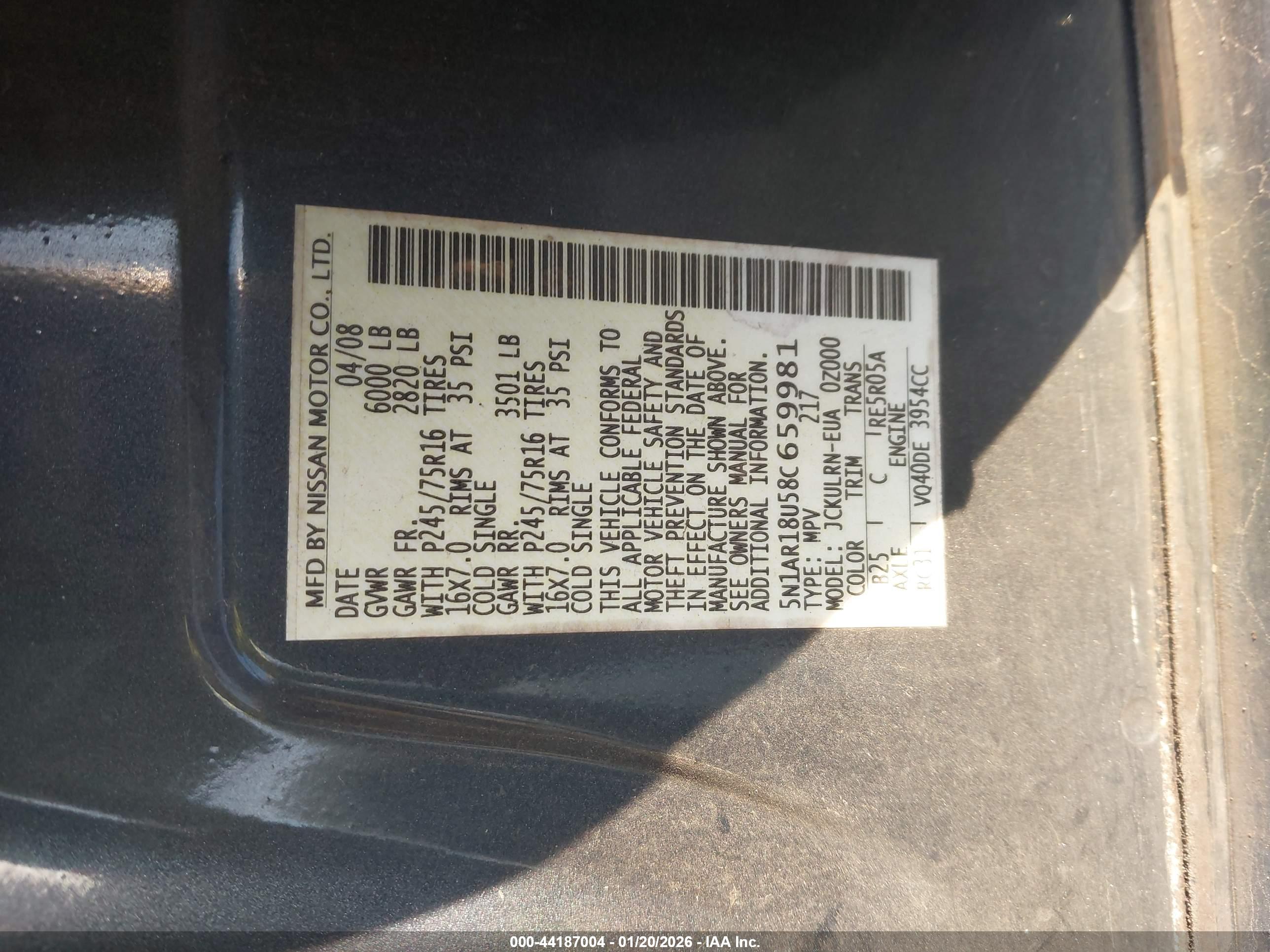 NISSAN PATHFINDER image 9
