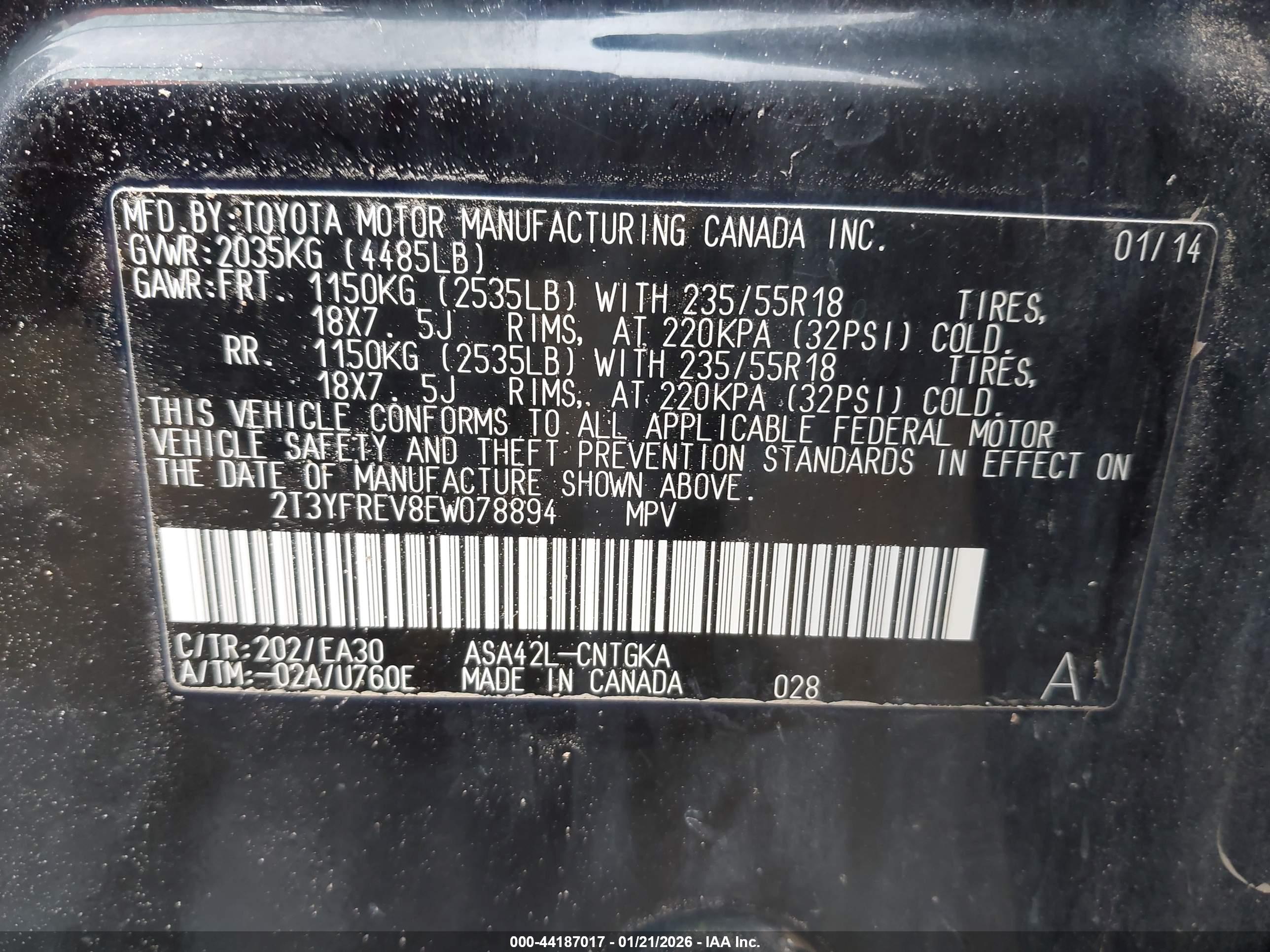 TOYOTA RAV4 image 9