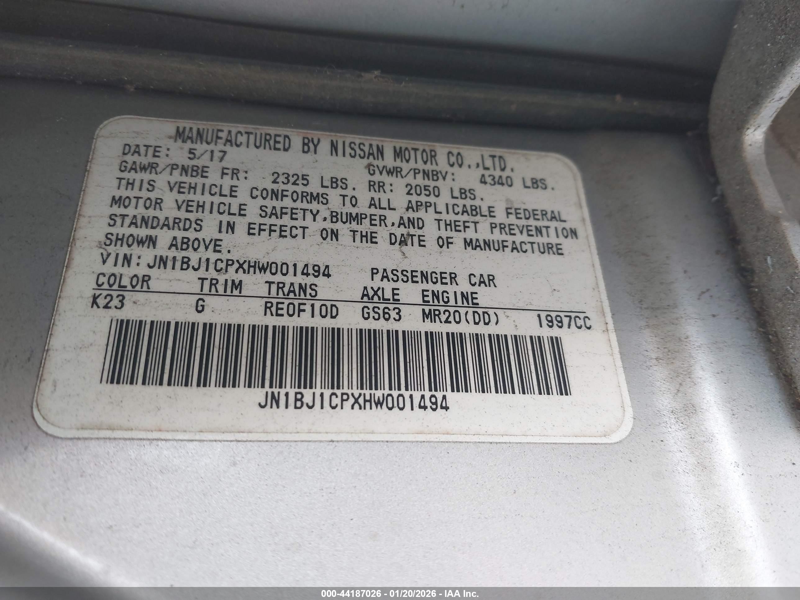 NISSAN ROGUE image 9