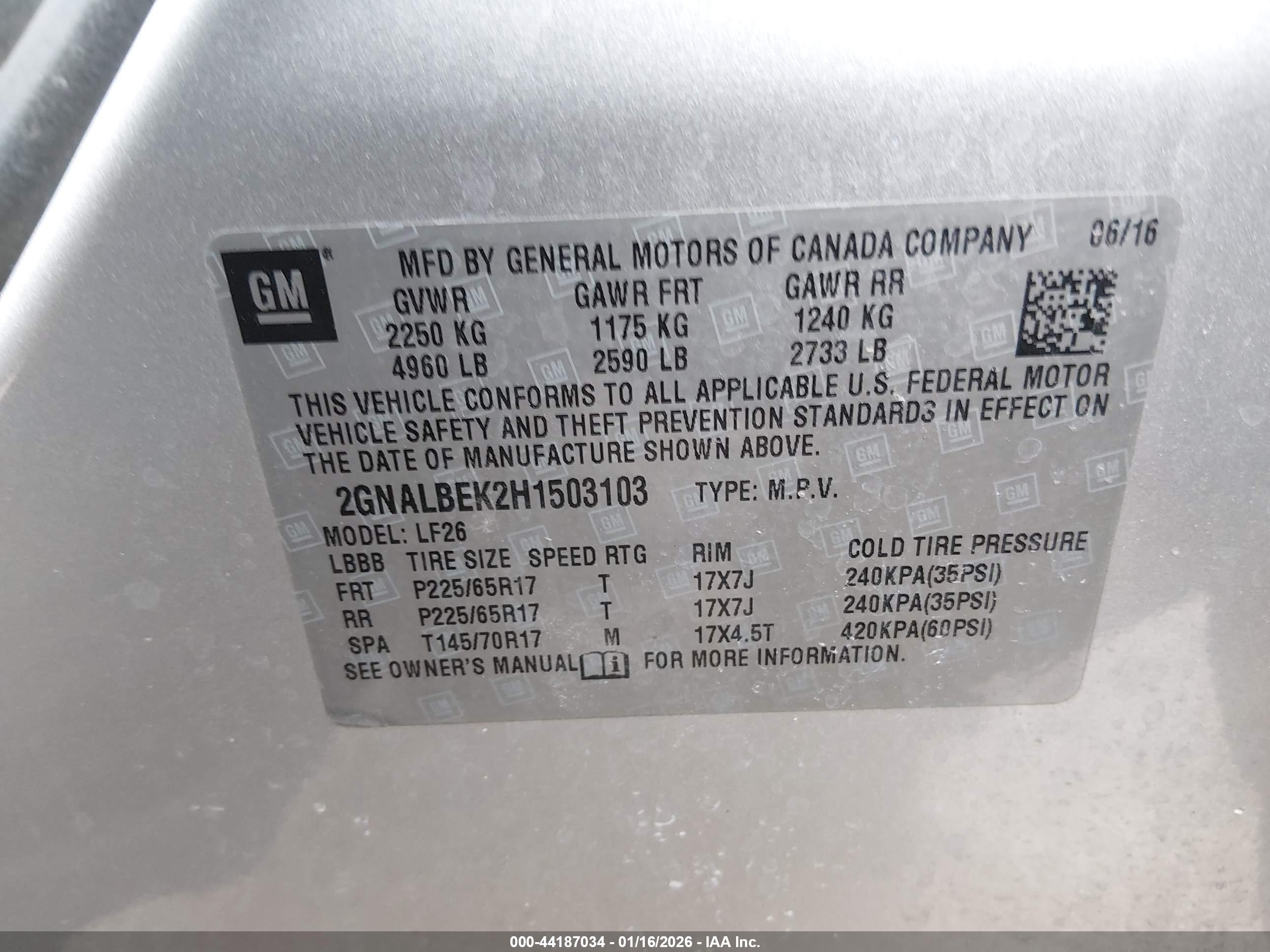 CHEVROLET EQUINOX image 9