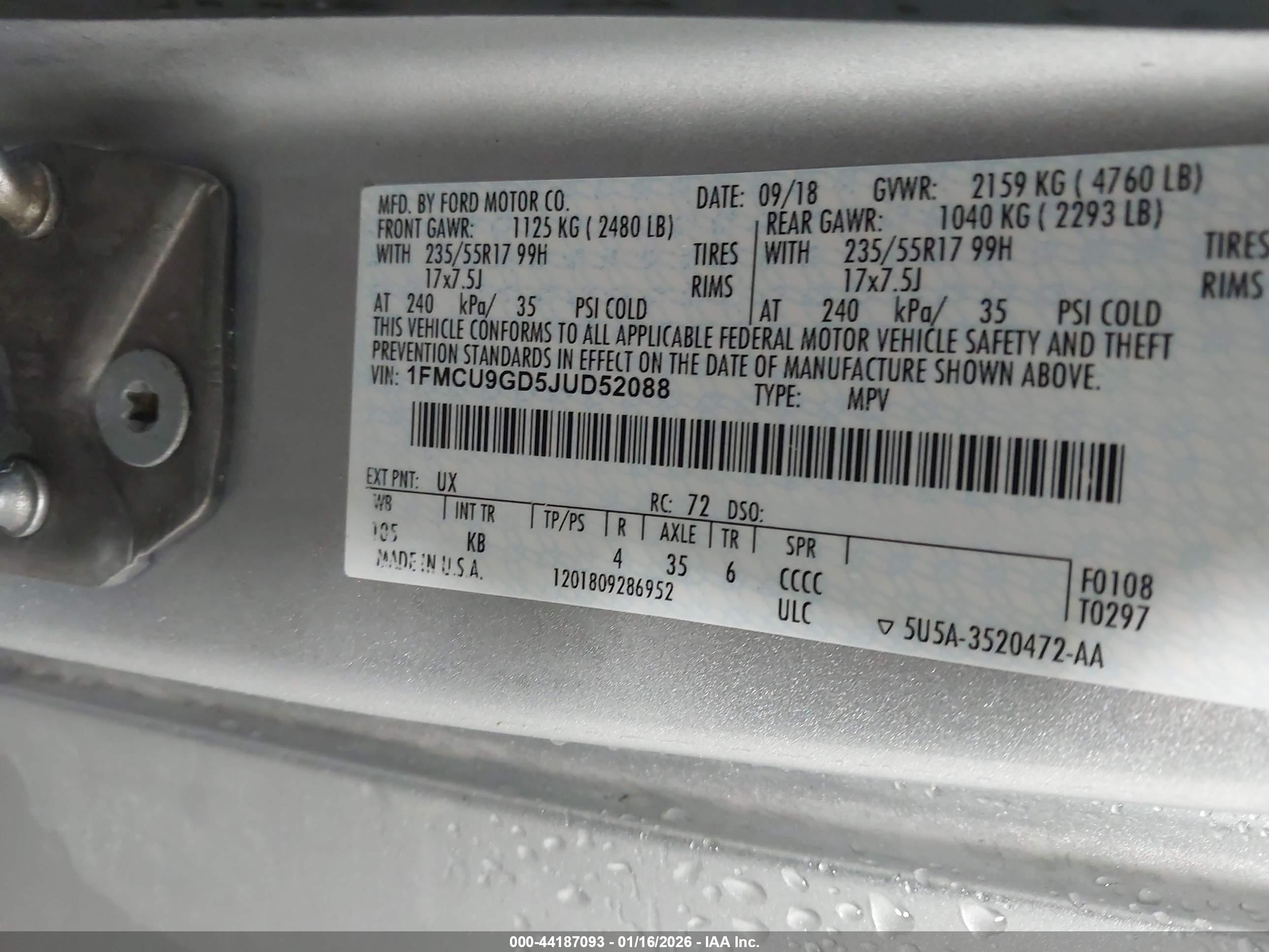 FORD ESCAPE image 9