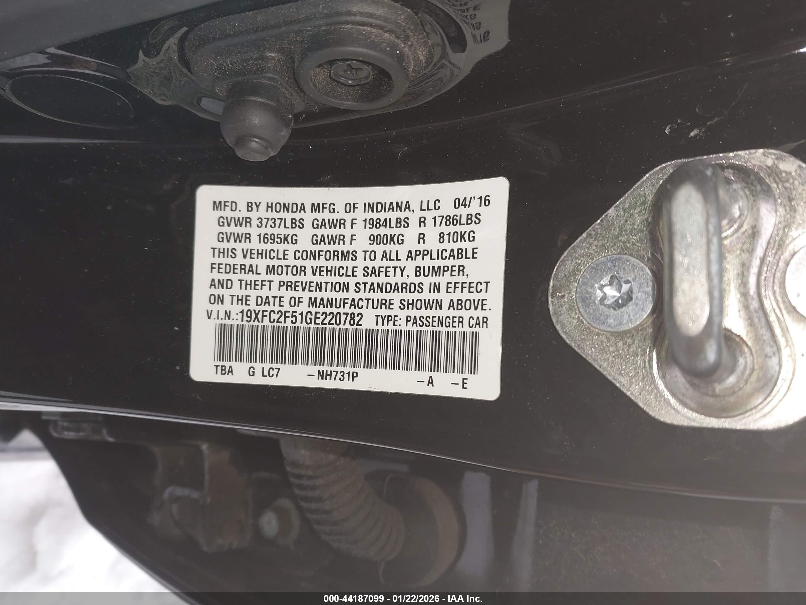 HONDA CIVIC image 9