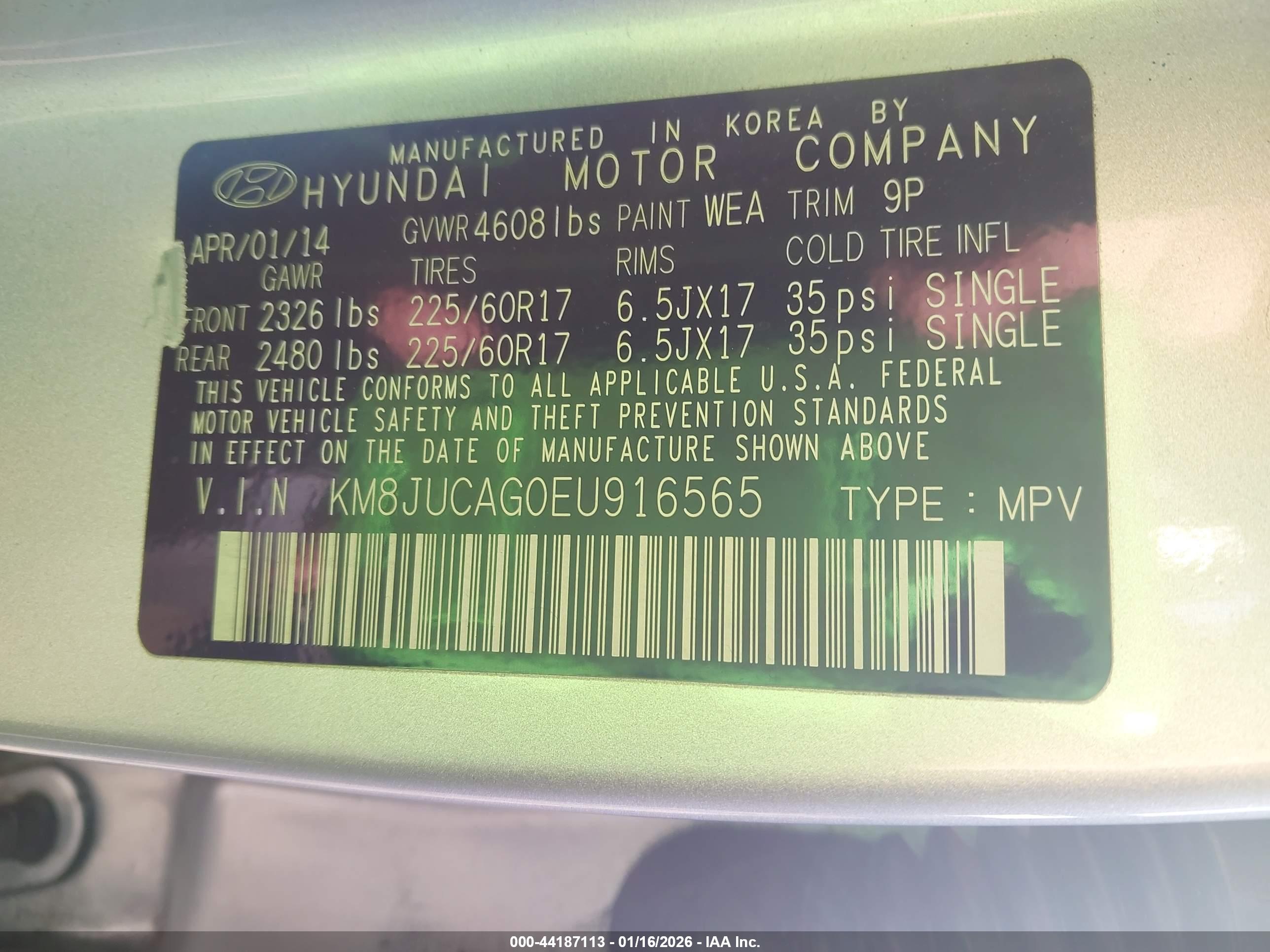 HYUNDAI TUCSON image 9