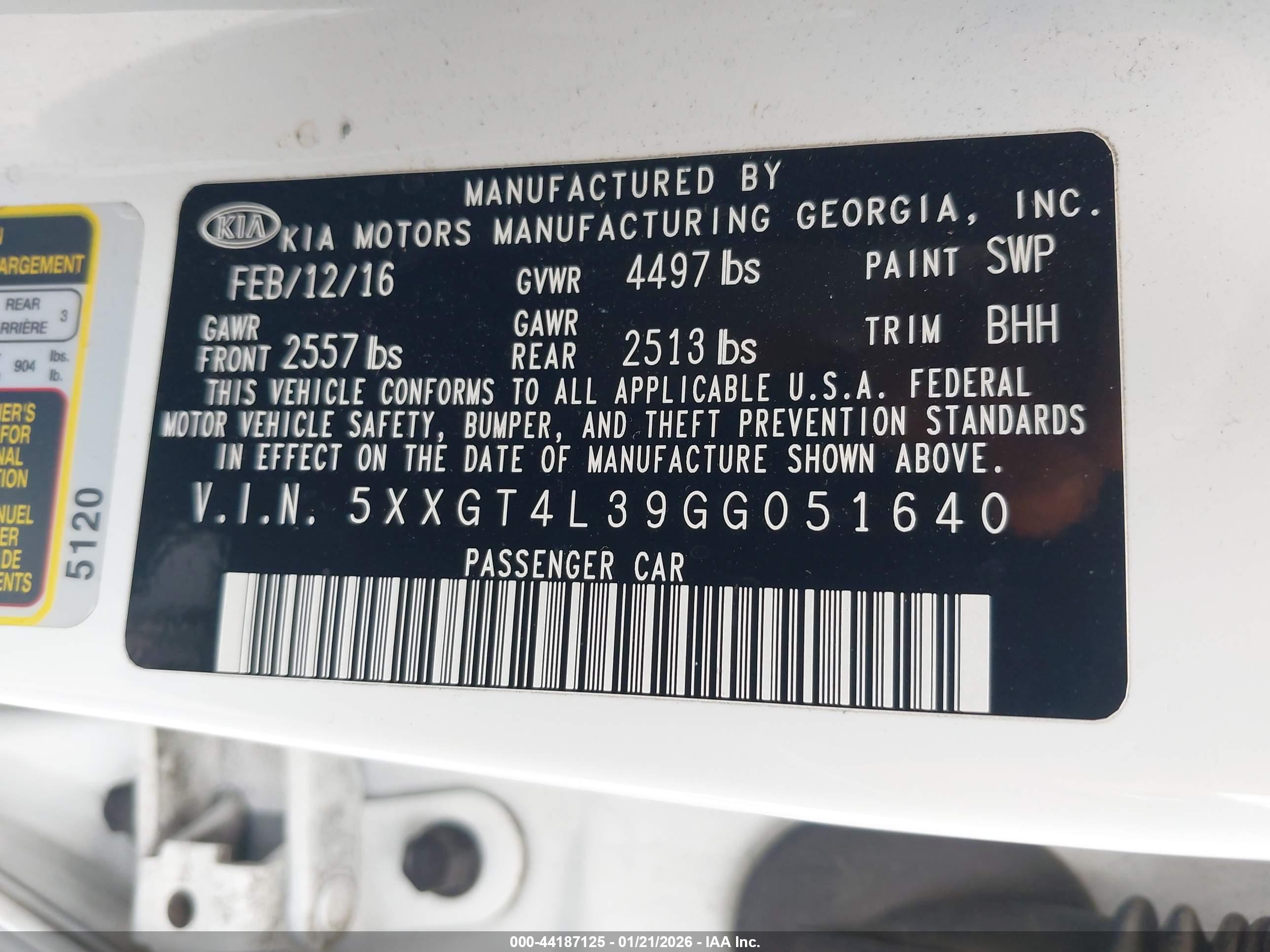 KIA OPTIMA image 9