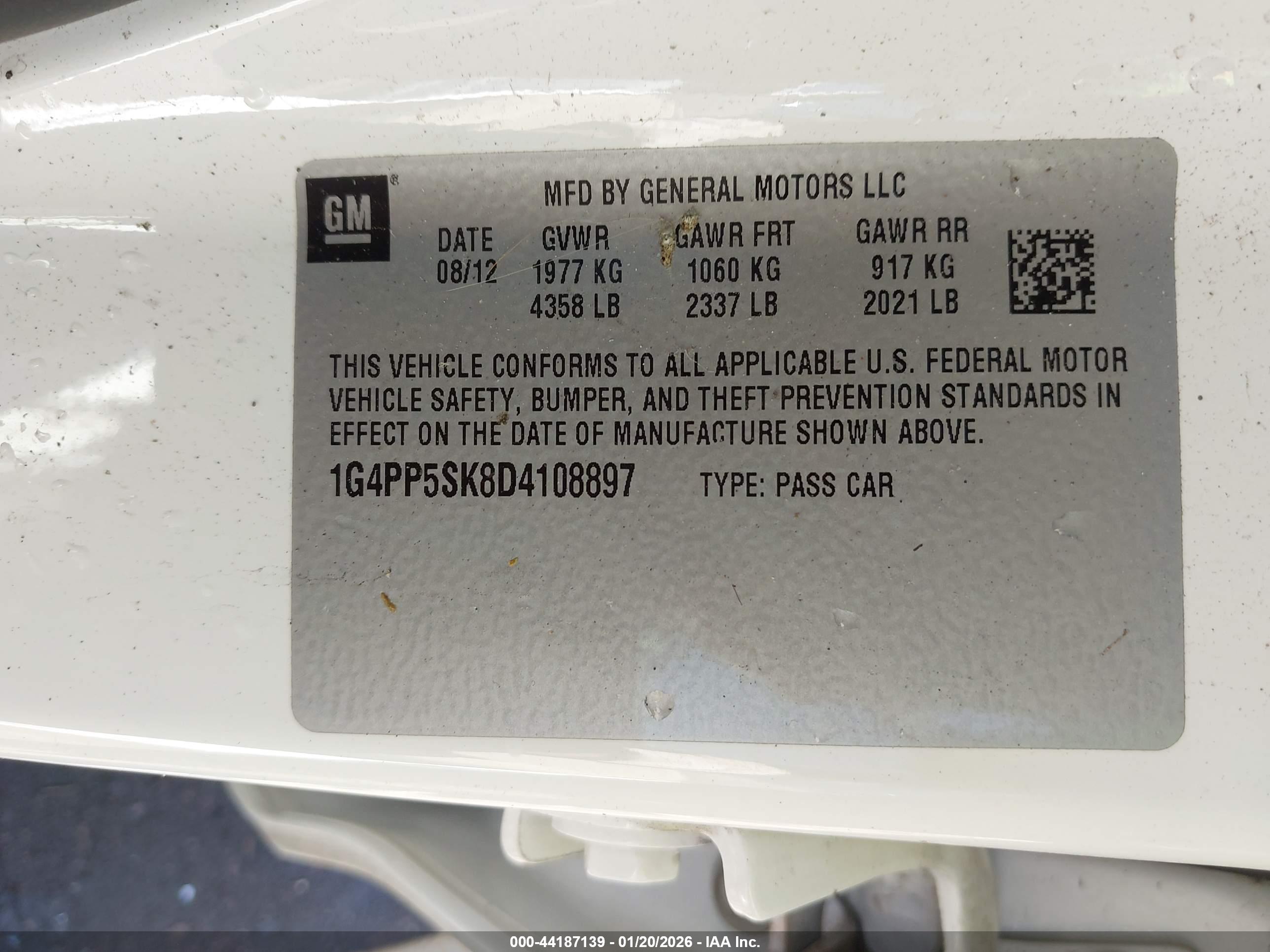 BUICK VERANO image 9