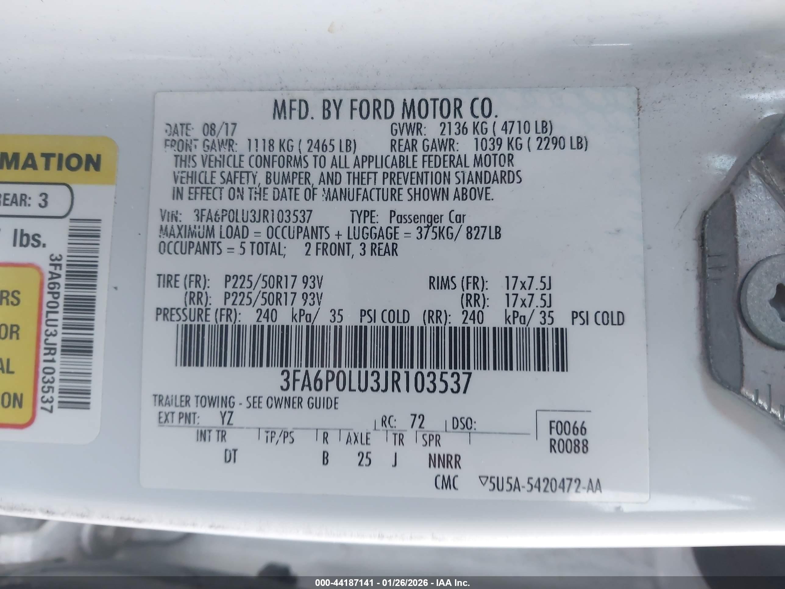 FORD FUSION image 9
