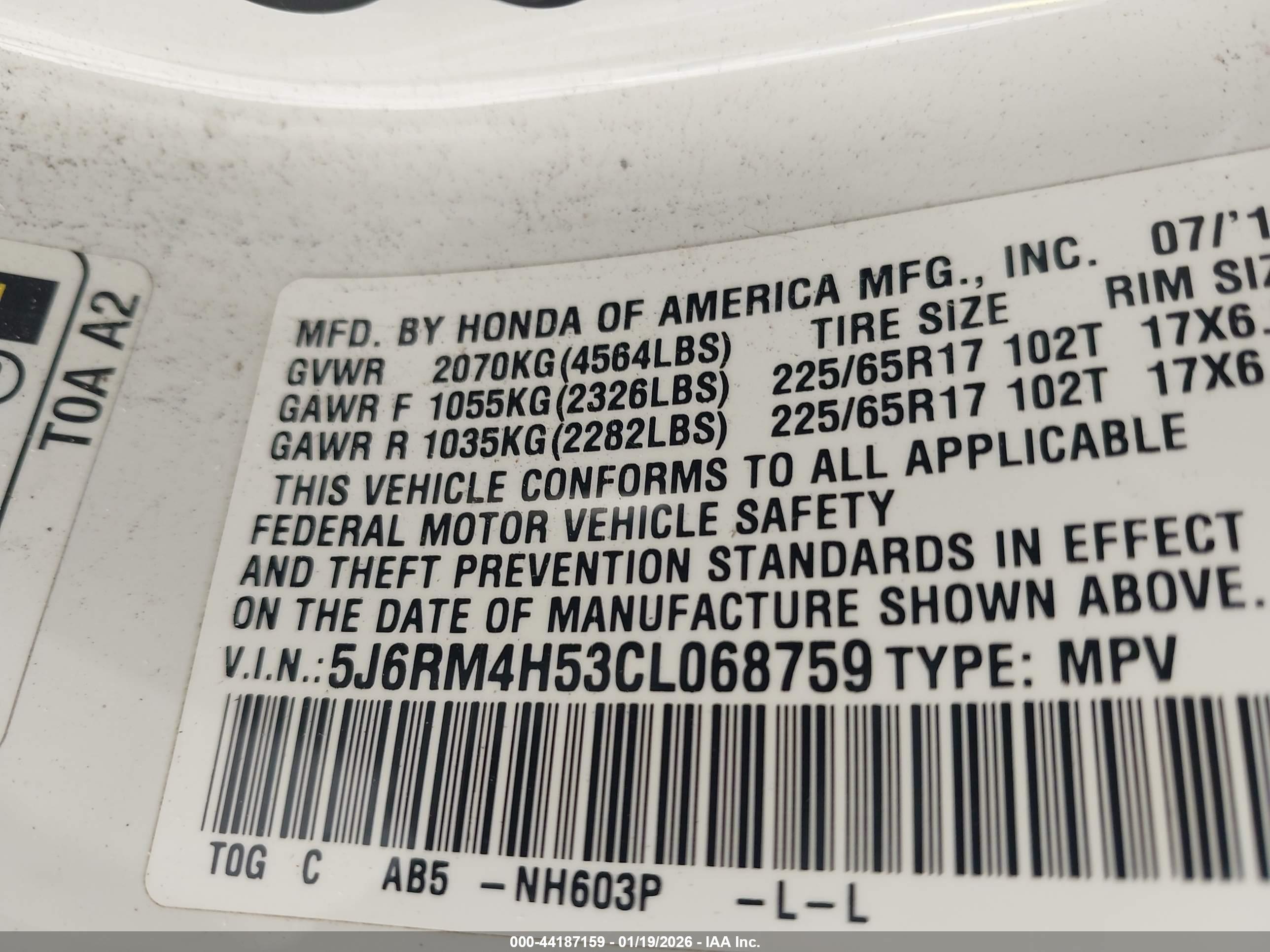 HONDA CR-V image 9