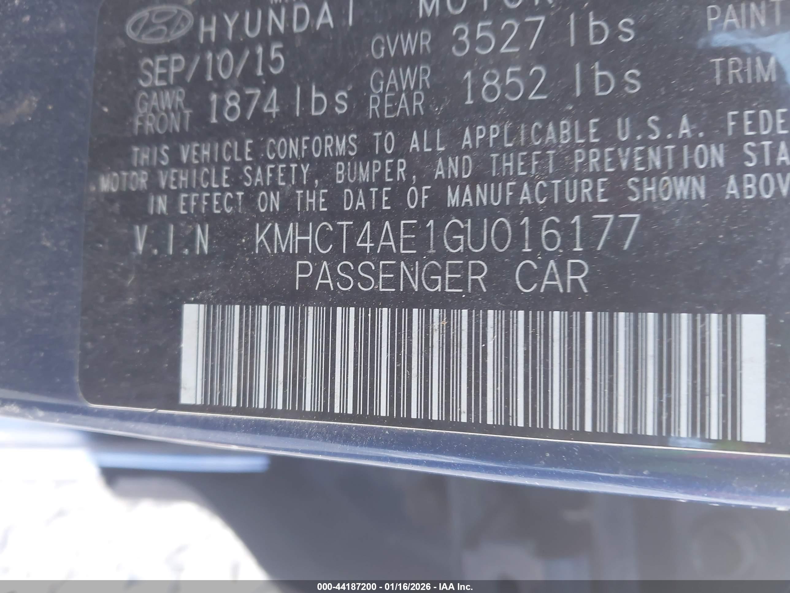 HYUNDAI ACCENT image 9