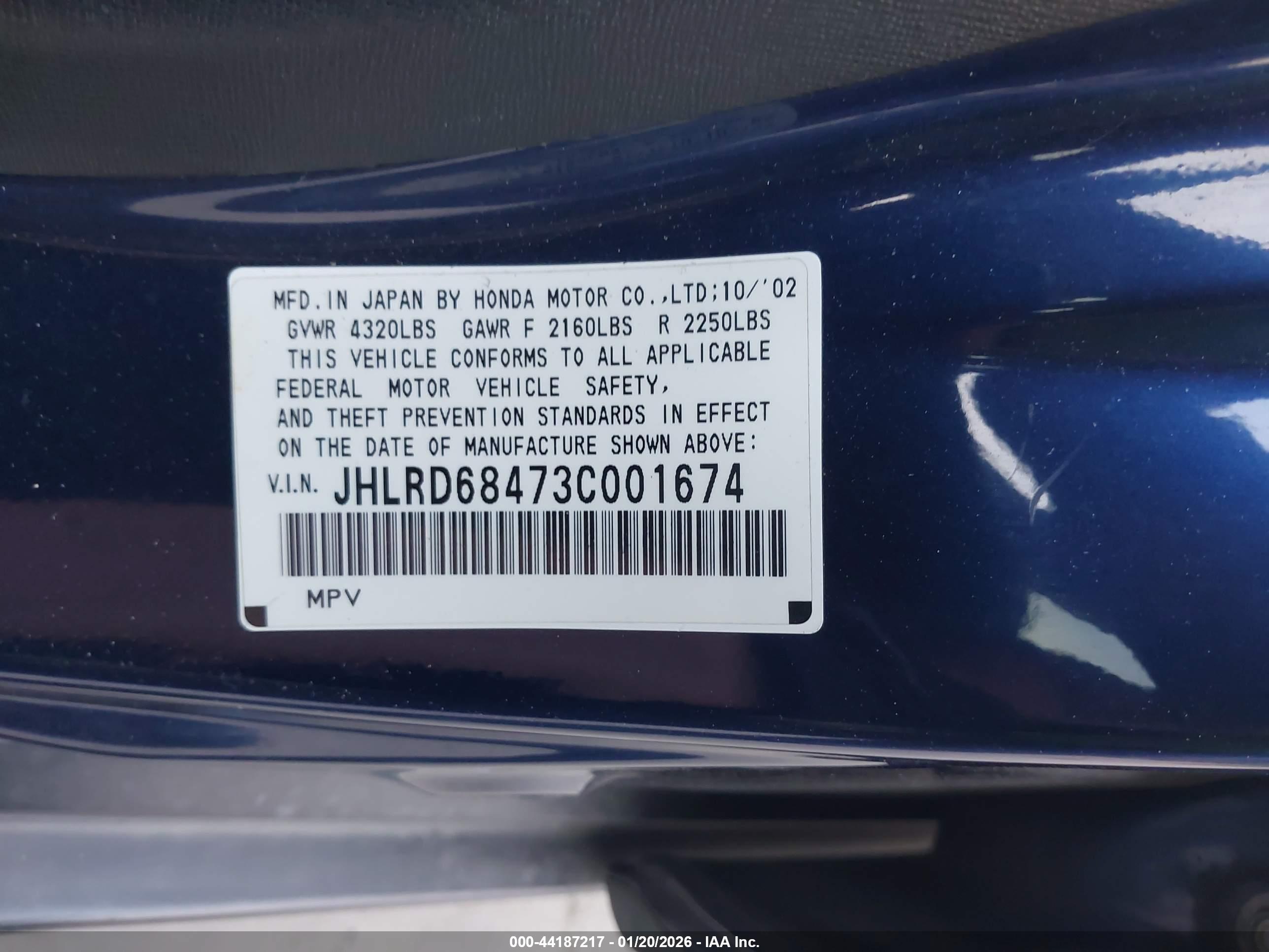HONDA CR-V image 9