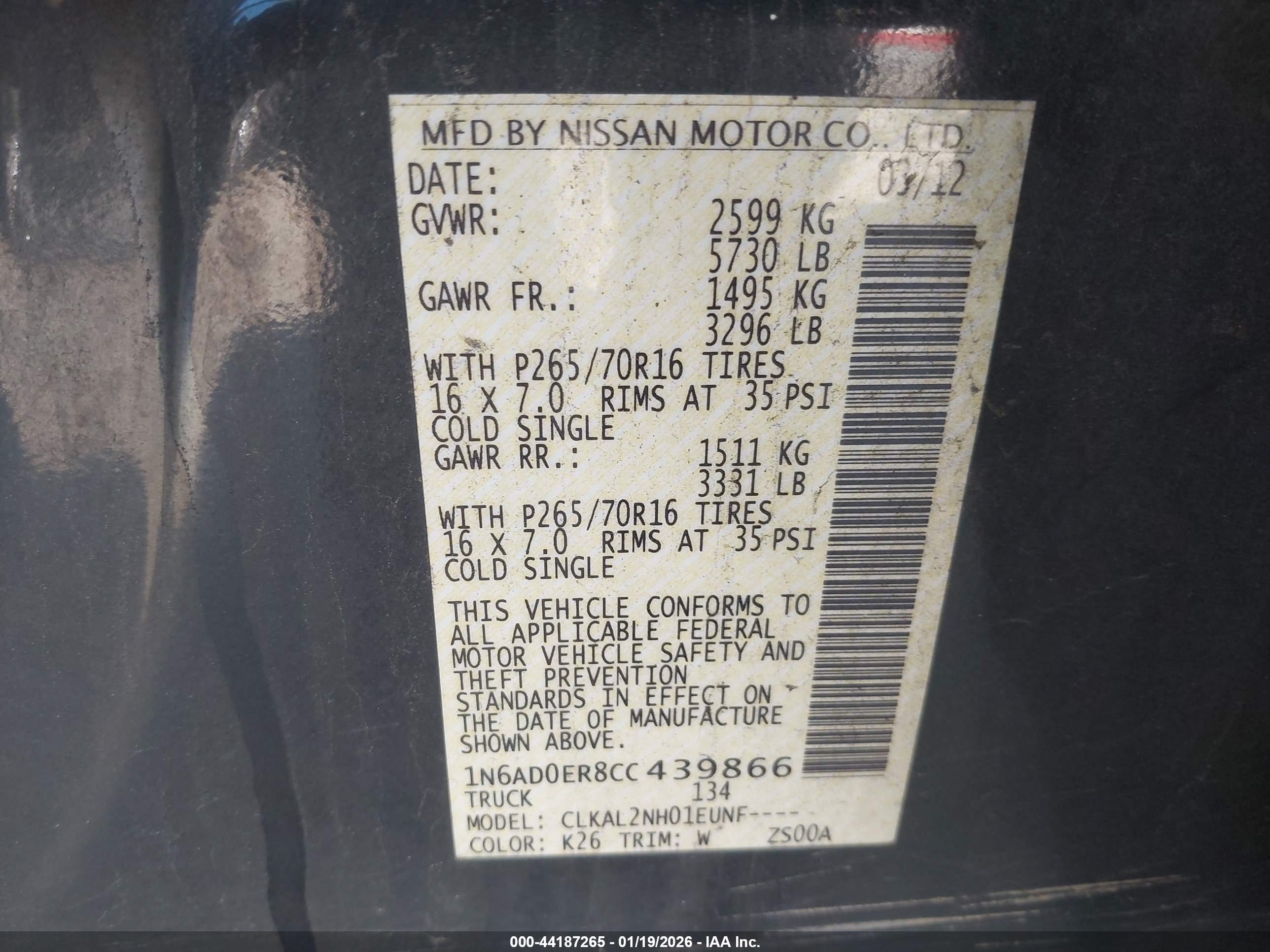 NISSAN FRONTIER image 9