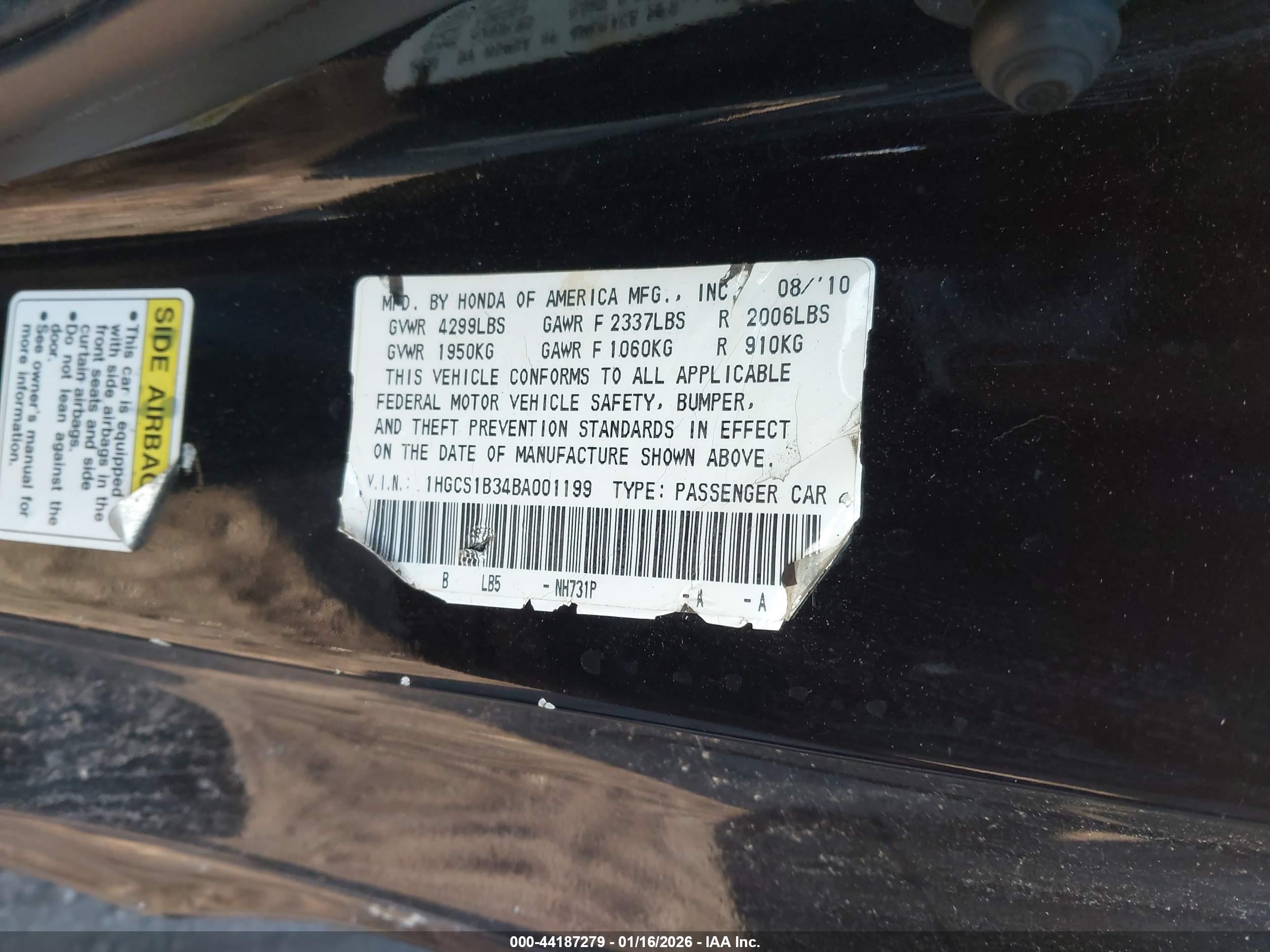 HONDA ACCORD image 9