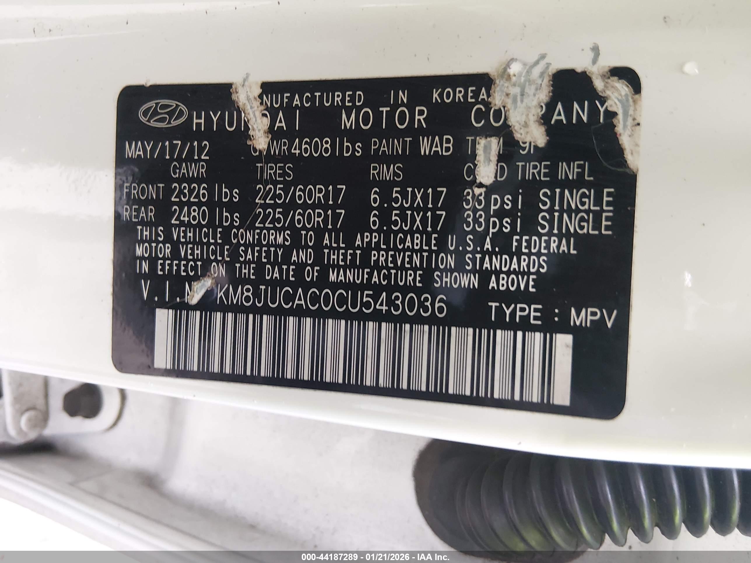 HYUNDAI TUCSON image 9