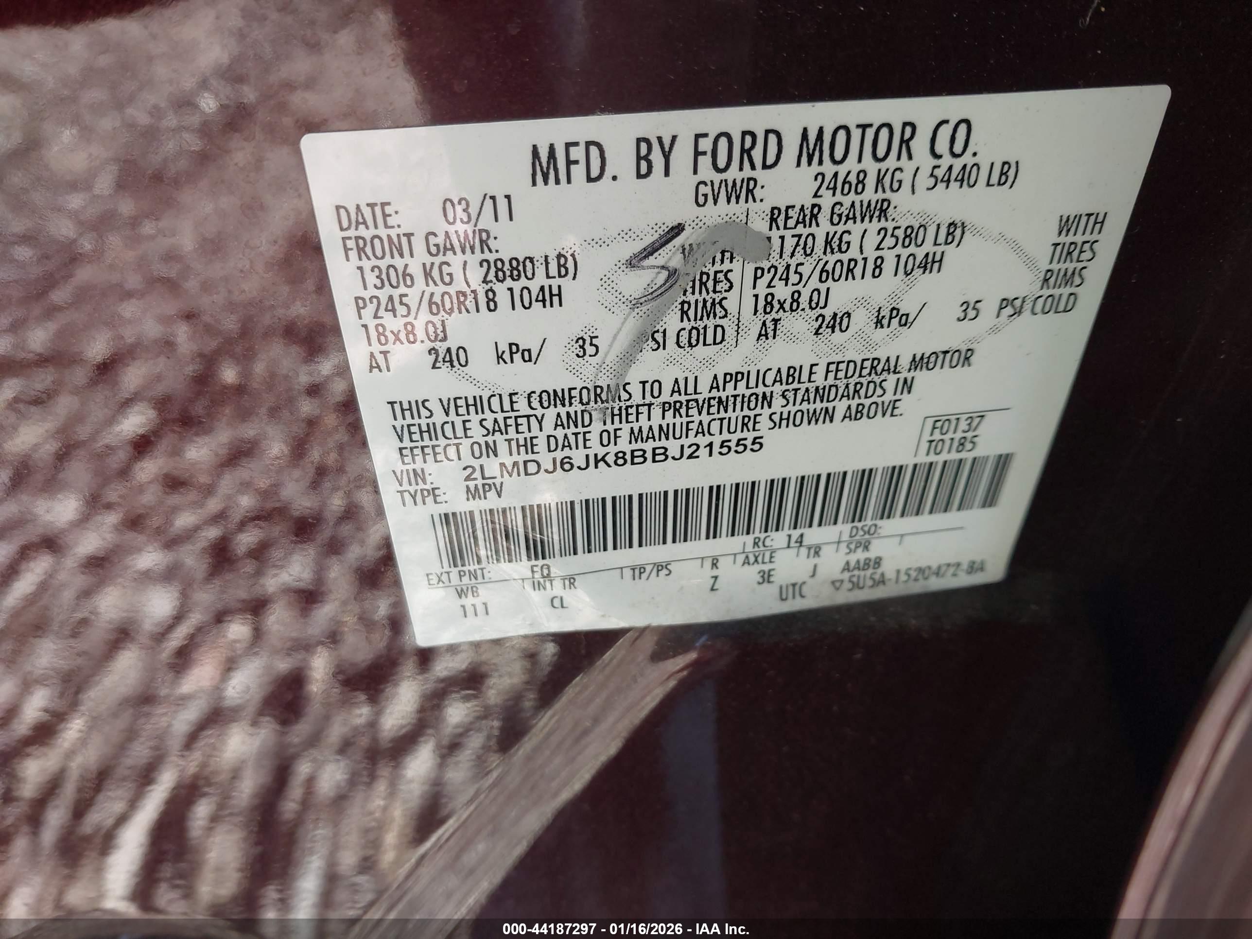 LINCOLN MKX image 9