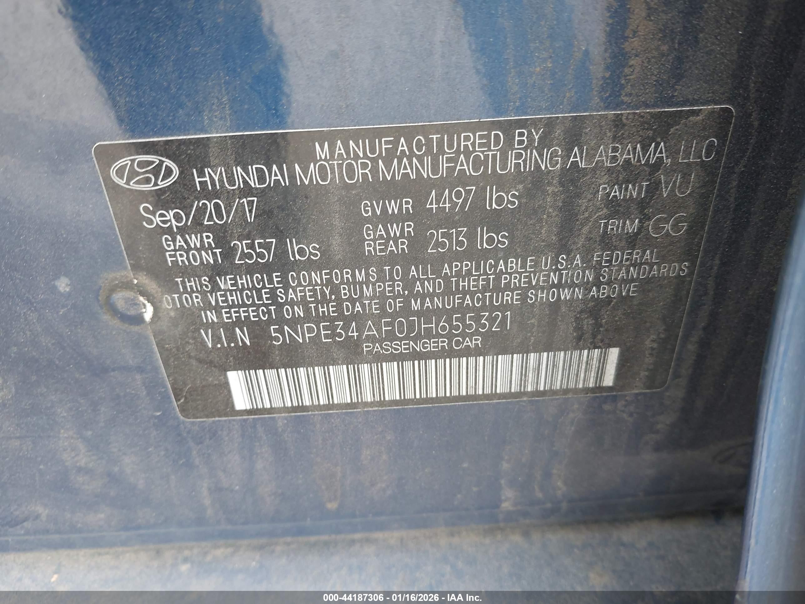 HYUNDAI SONATA image 9