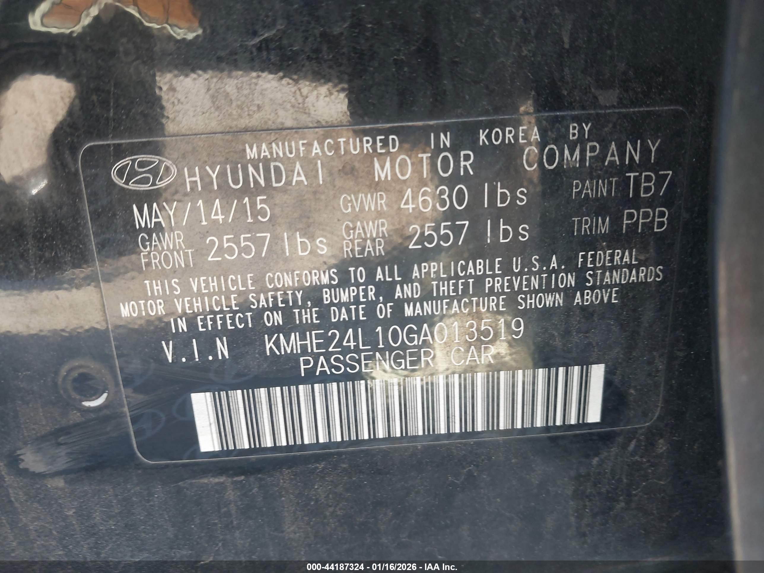 HYUNDAI SONATA image 9