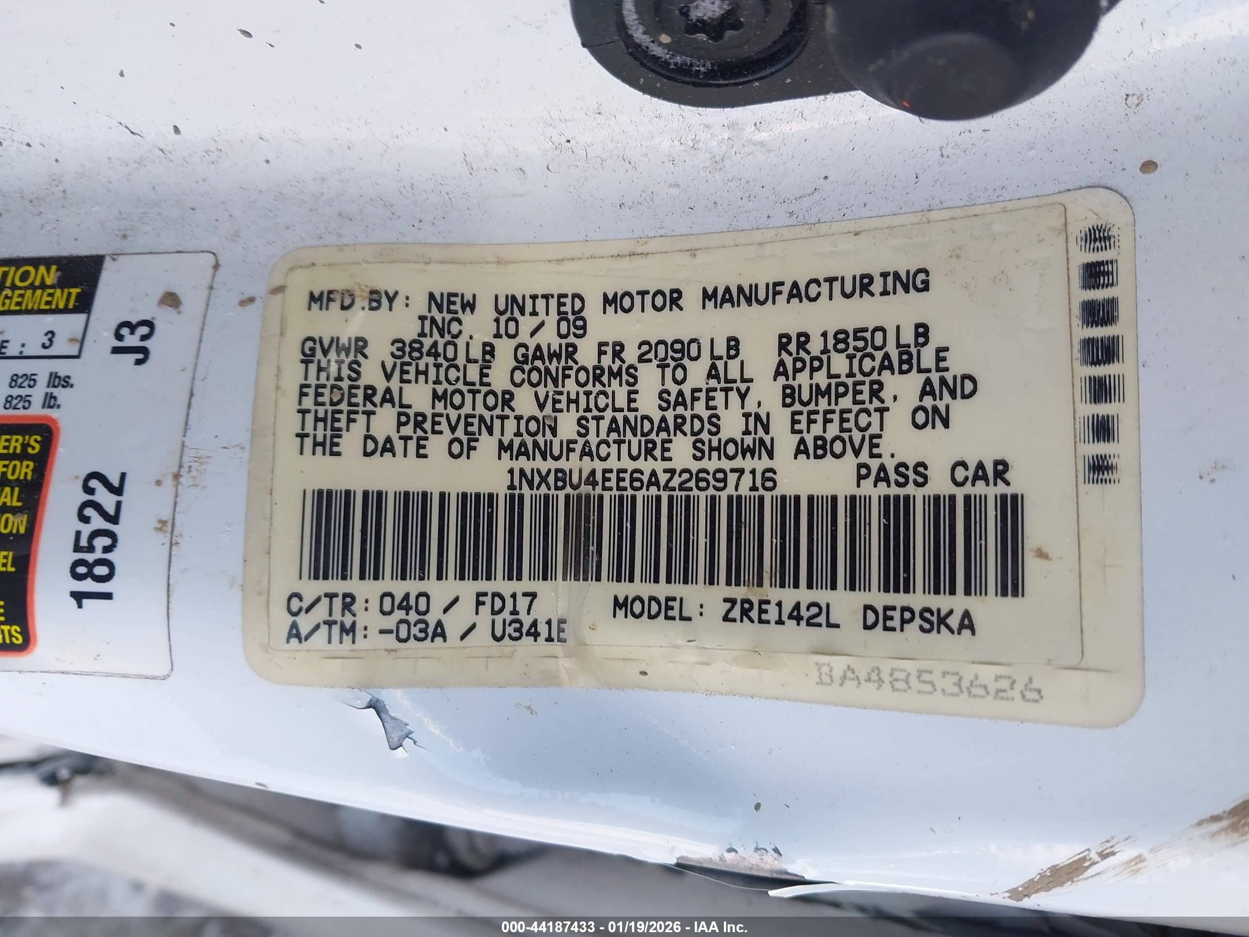 TOYOTA COROLLA image 9