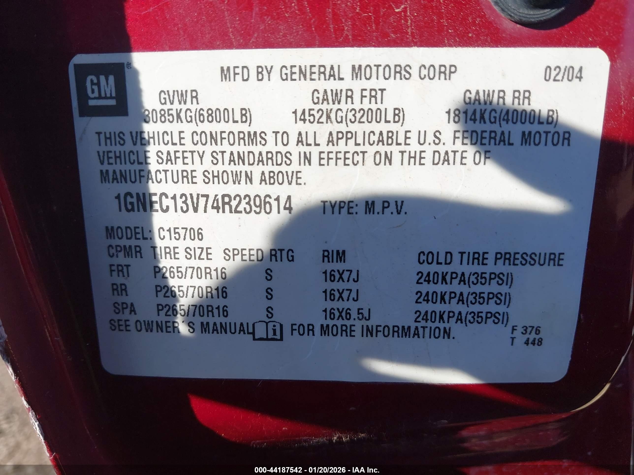CHEVROLET TAHOE image 9