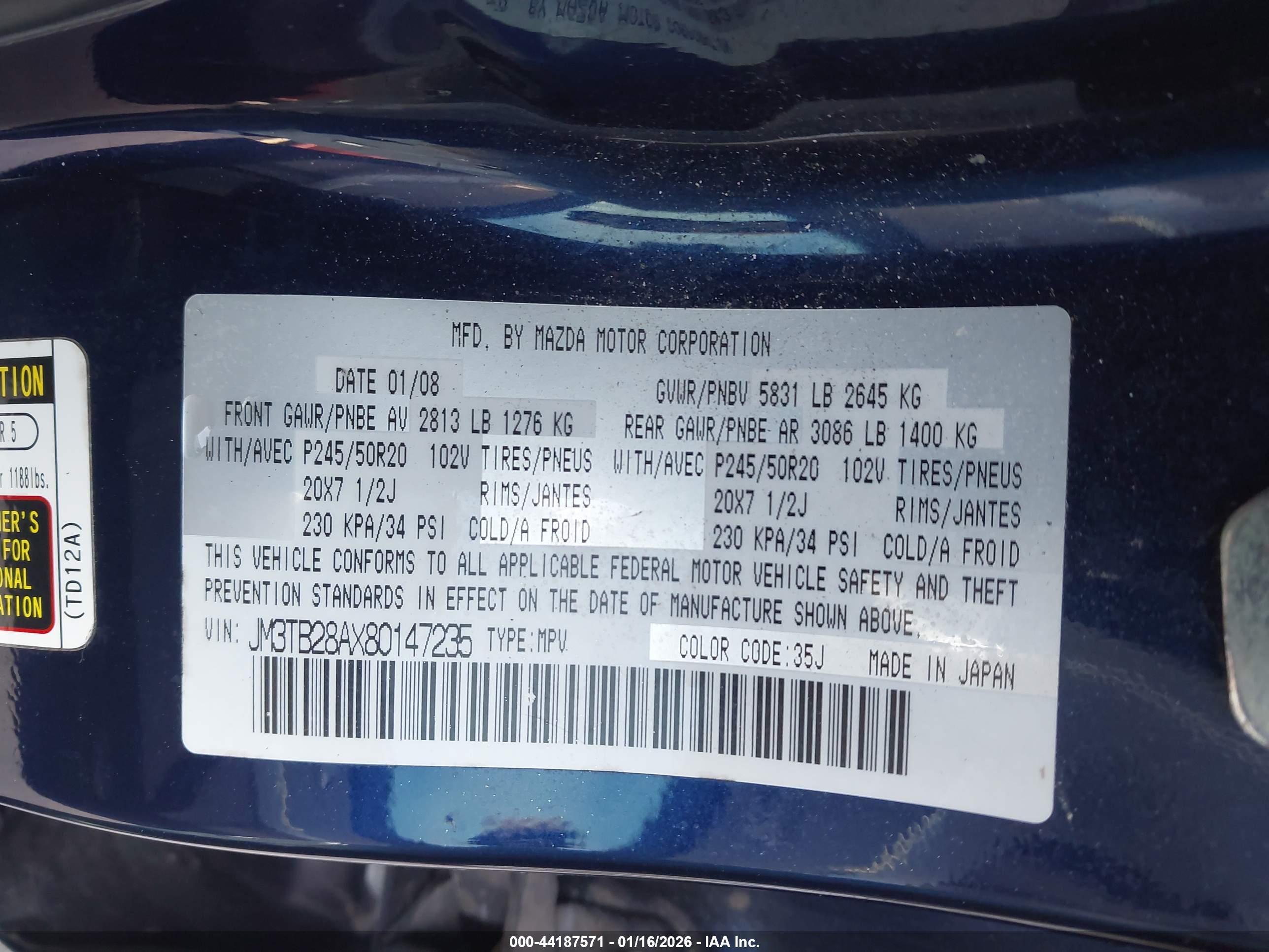 MAZDA CX-9 image 9
