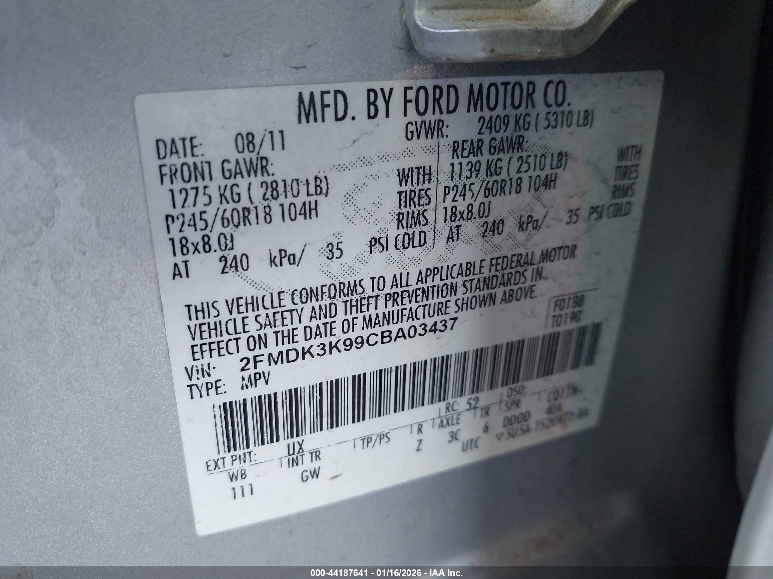 FORD EDGE image 9