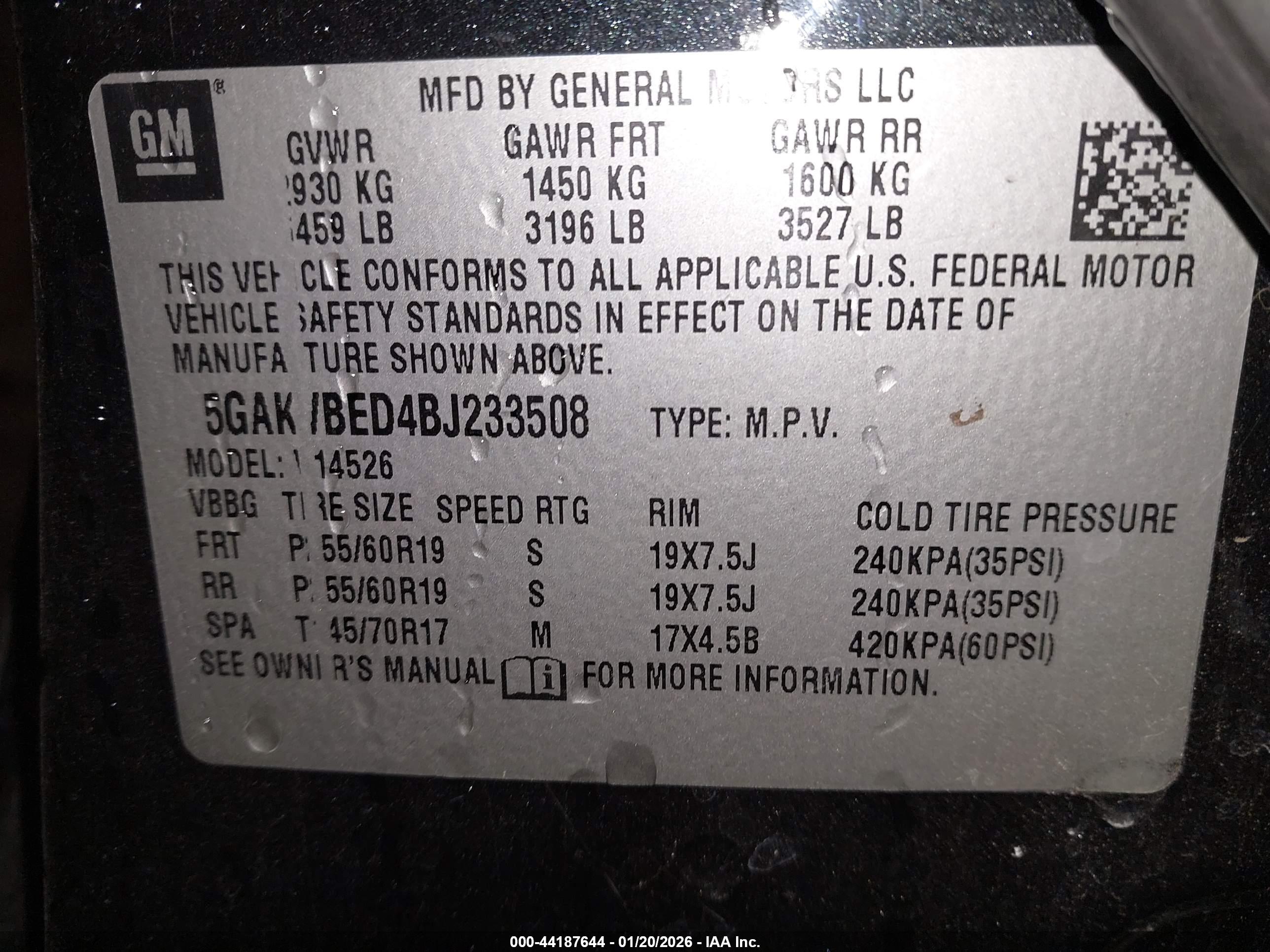 BUICK ENCLAVE image 9