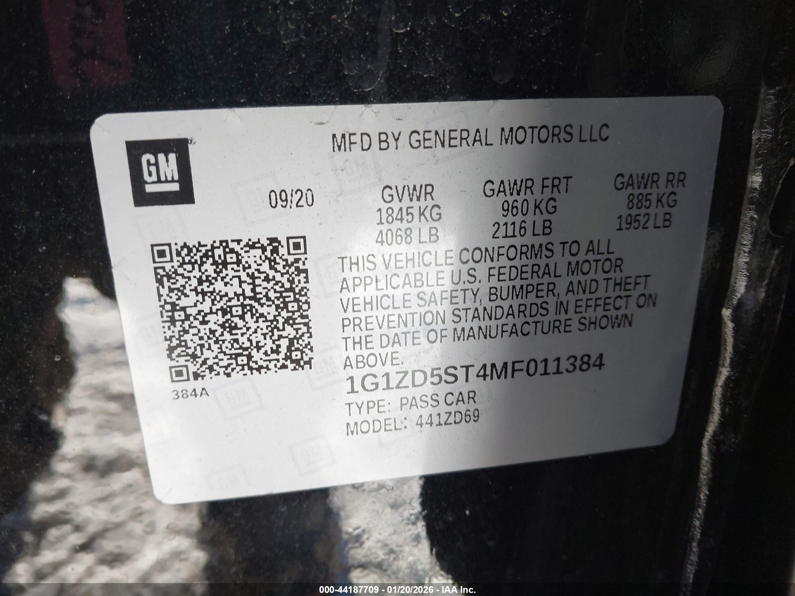 CHEVROLET MALIBU image 9