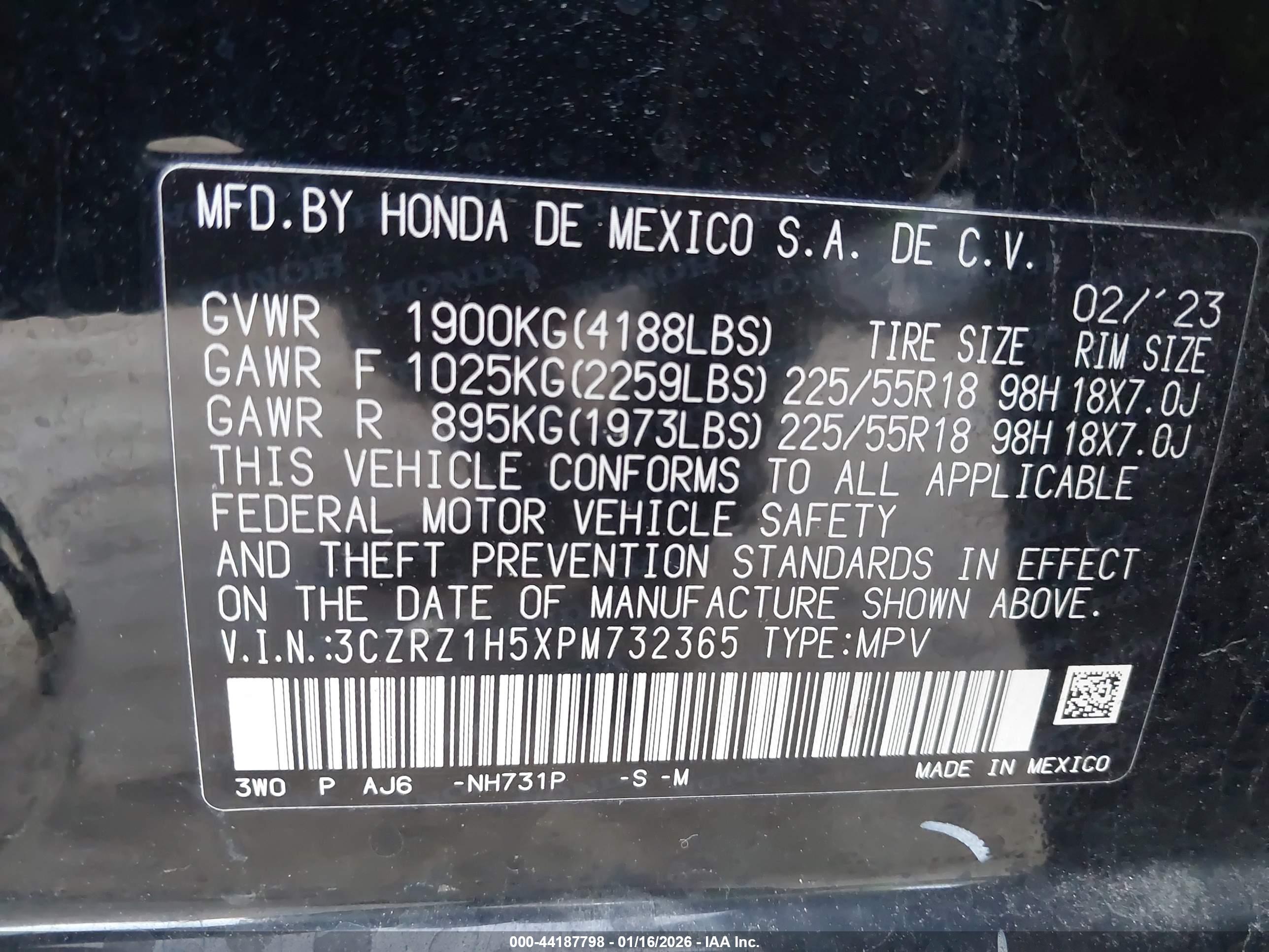 HONDA HR-V image 9