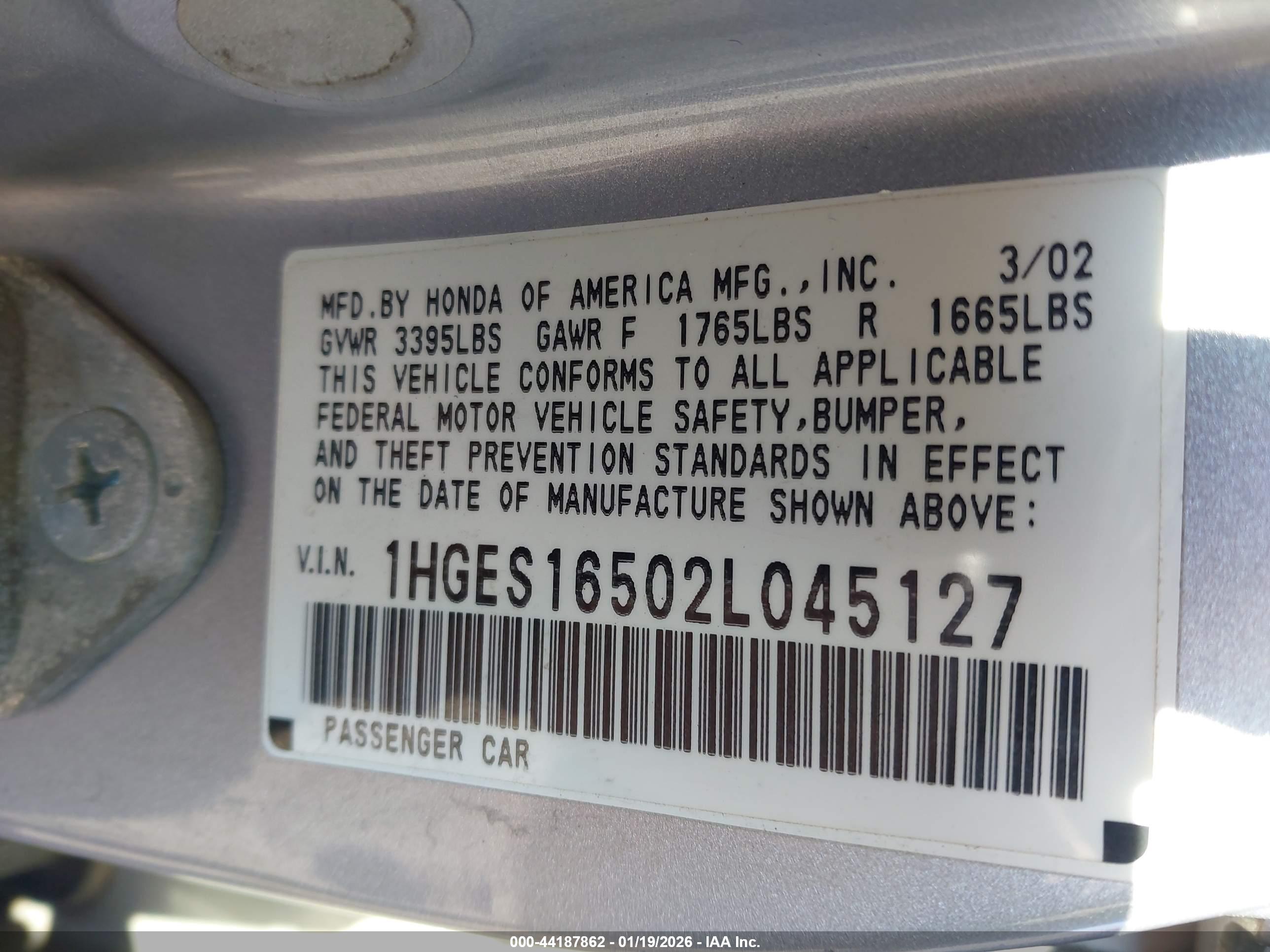HONDA CIVIC image 9