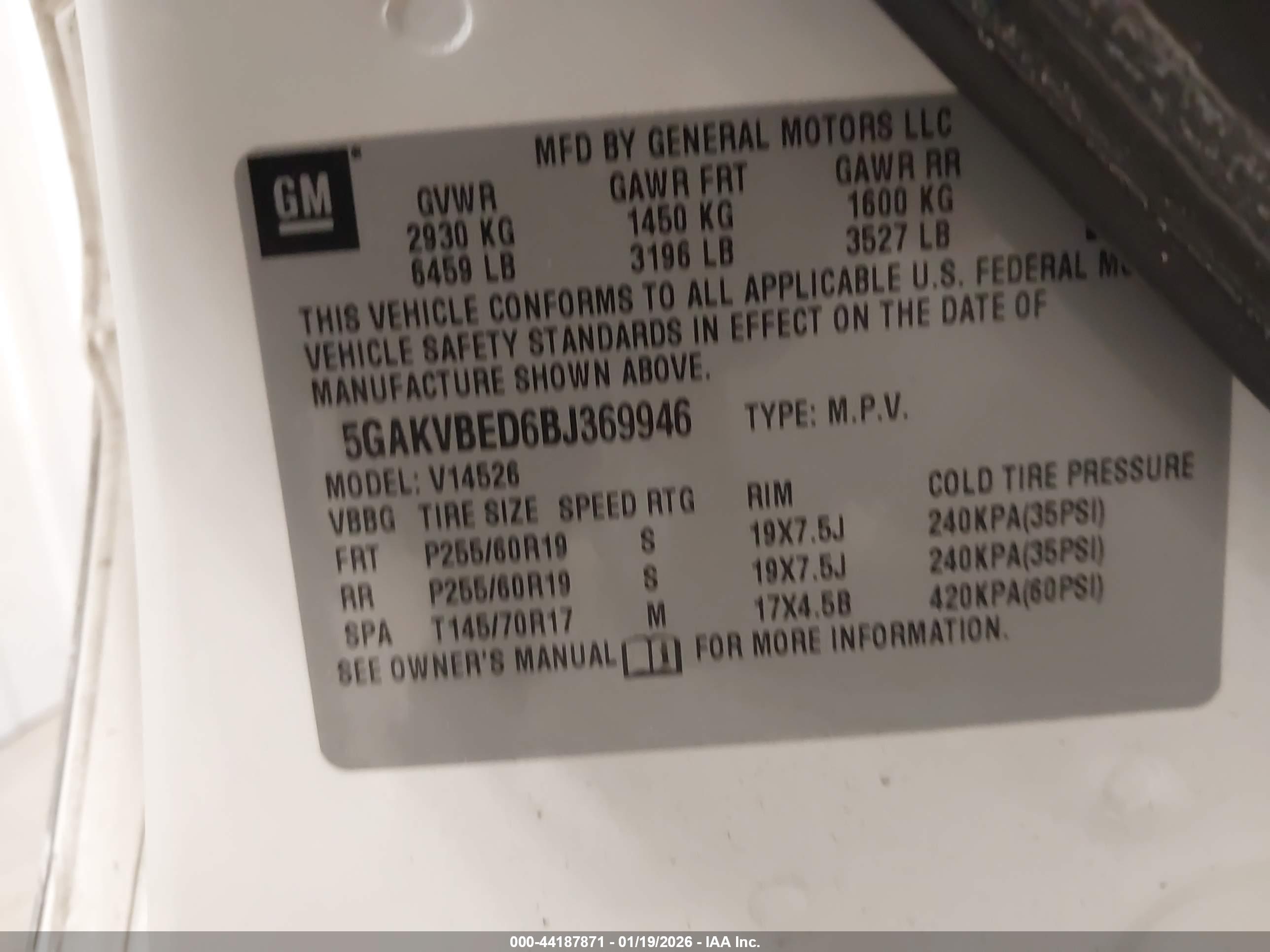BUICK ENCLAVE image 9