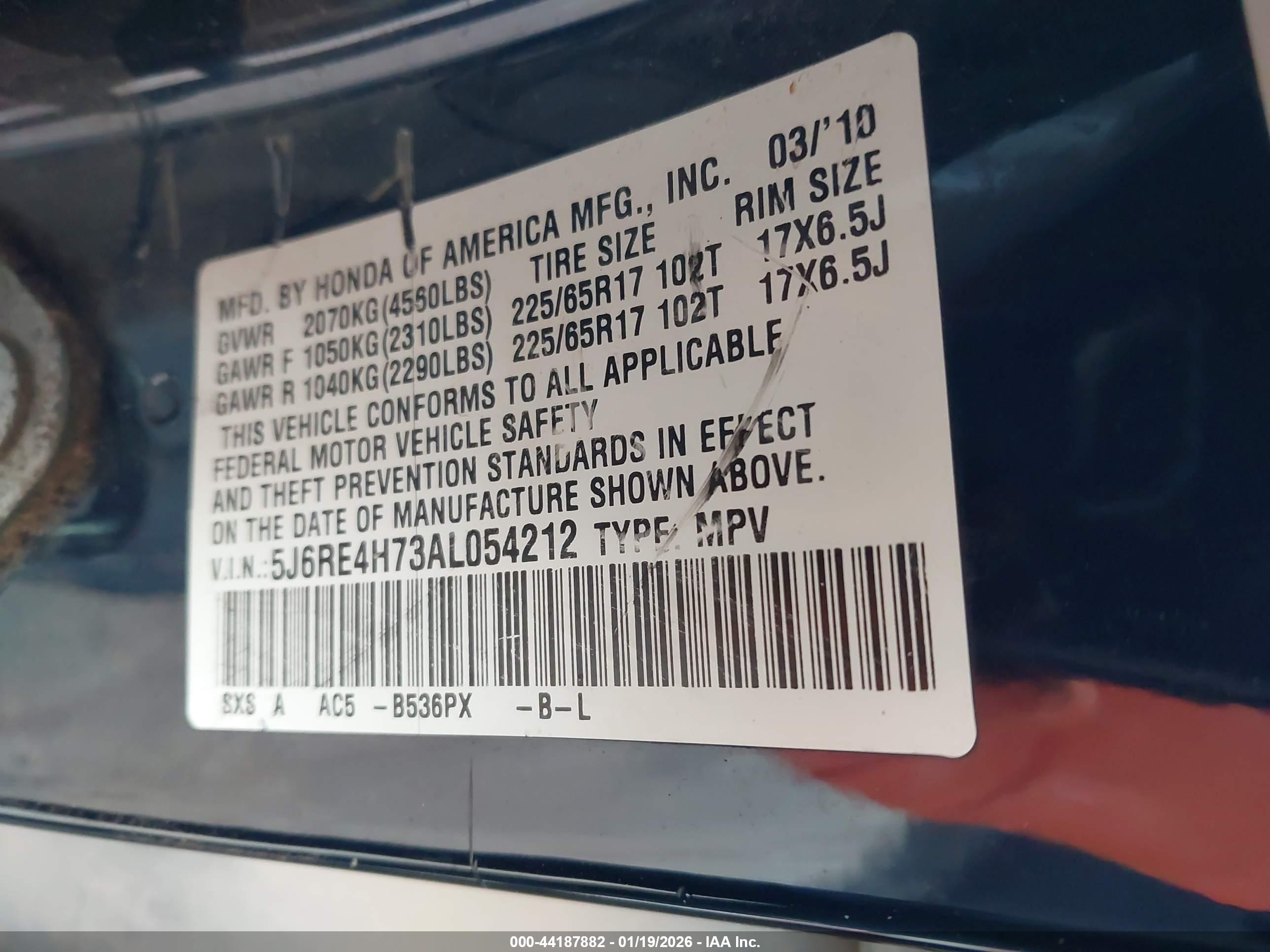 HONDA CR-V image 9