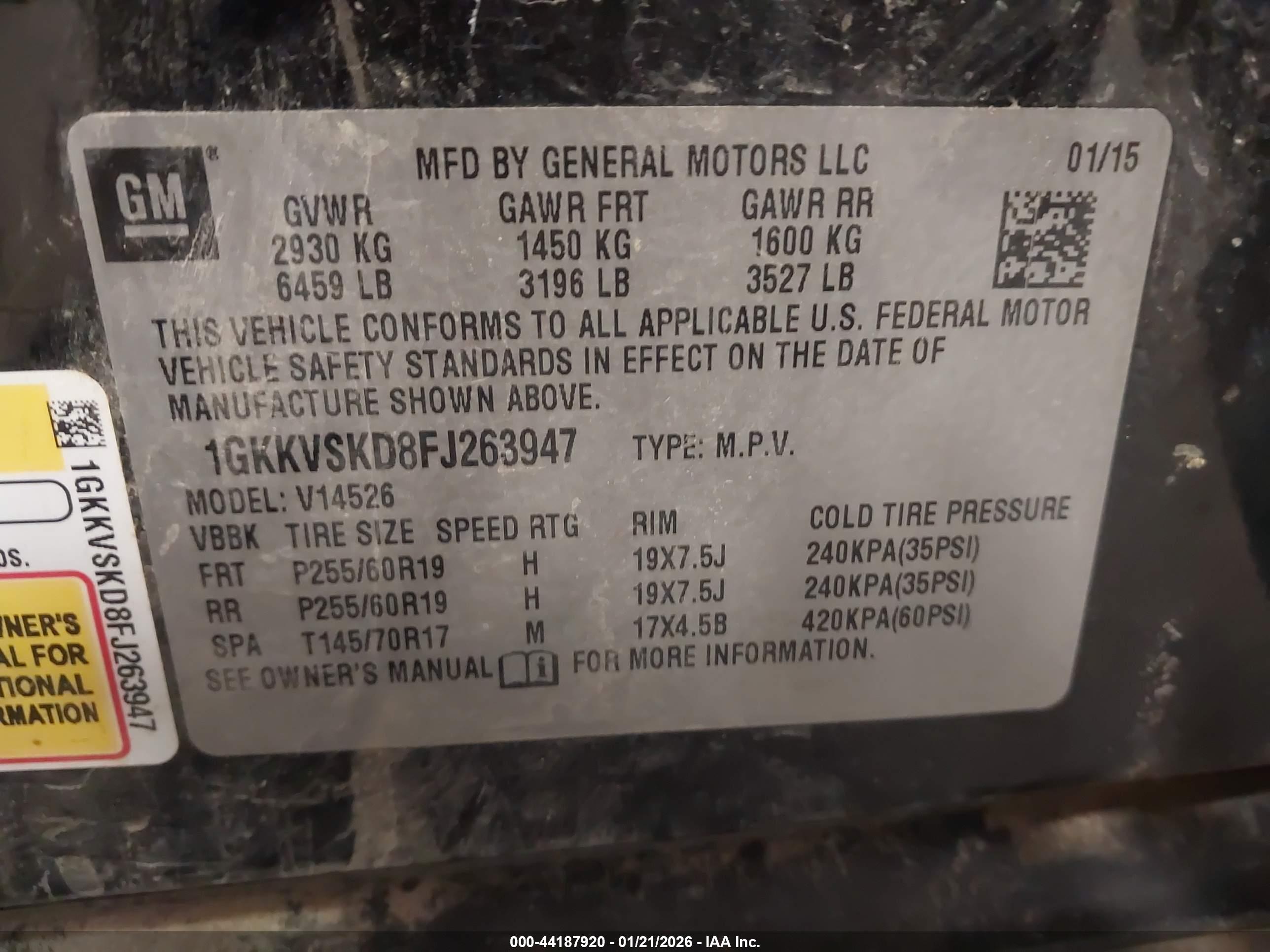 GMC ACADIA image 9