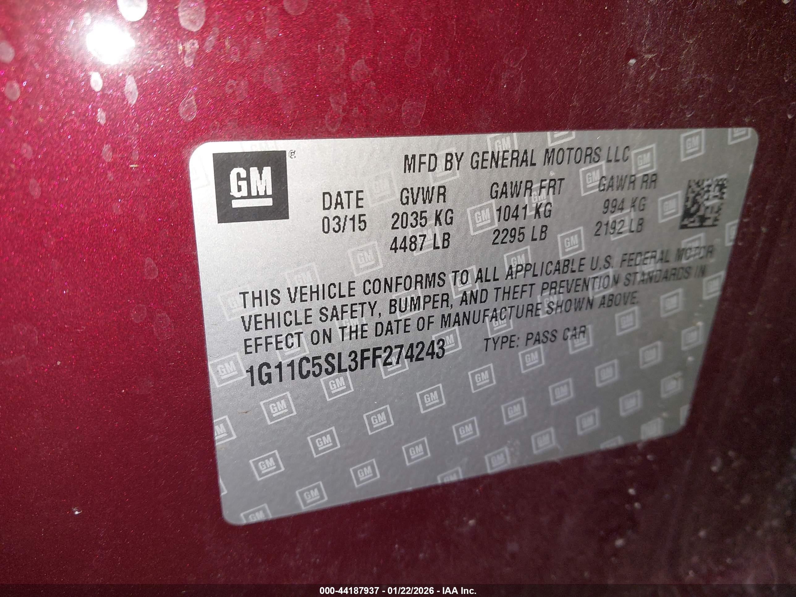 CHEVROLET MALIBU image 9