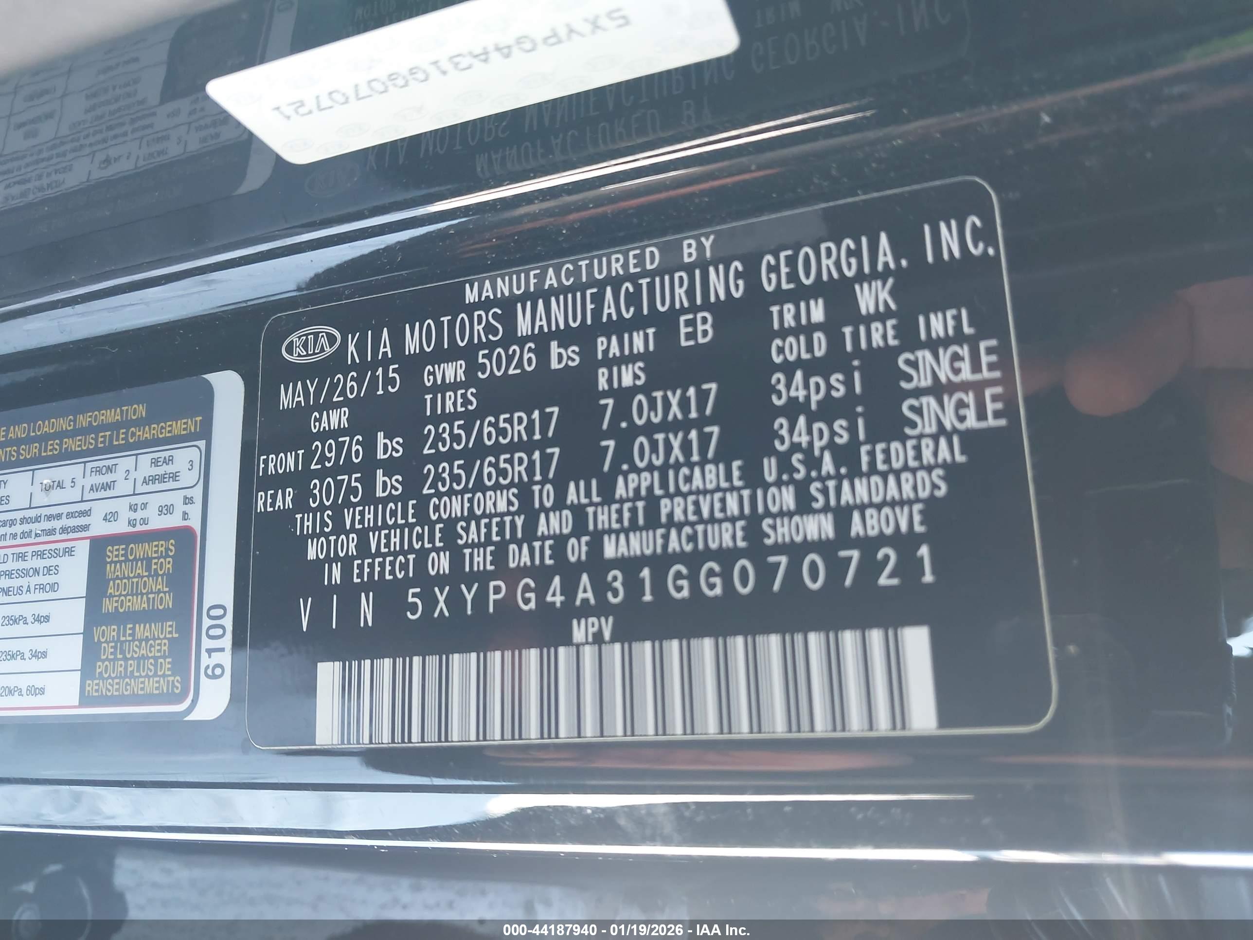 KIA SORENTO image 9