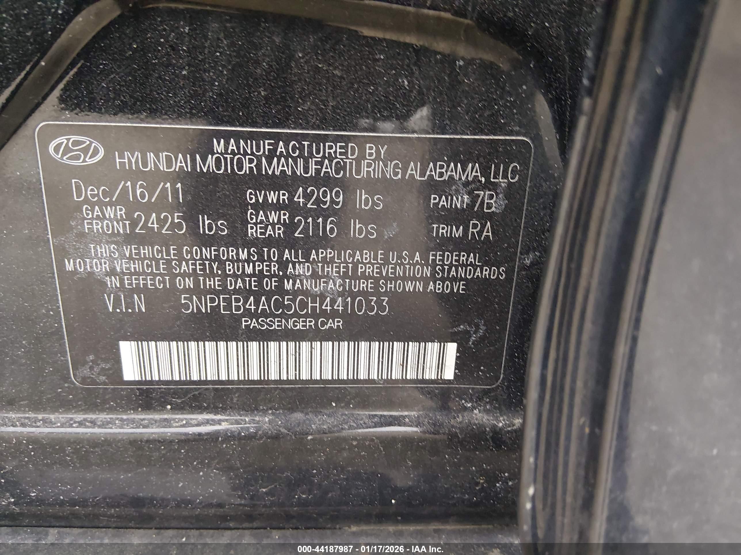 HYUNDAI SONATA image 9