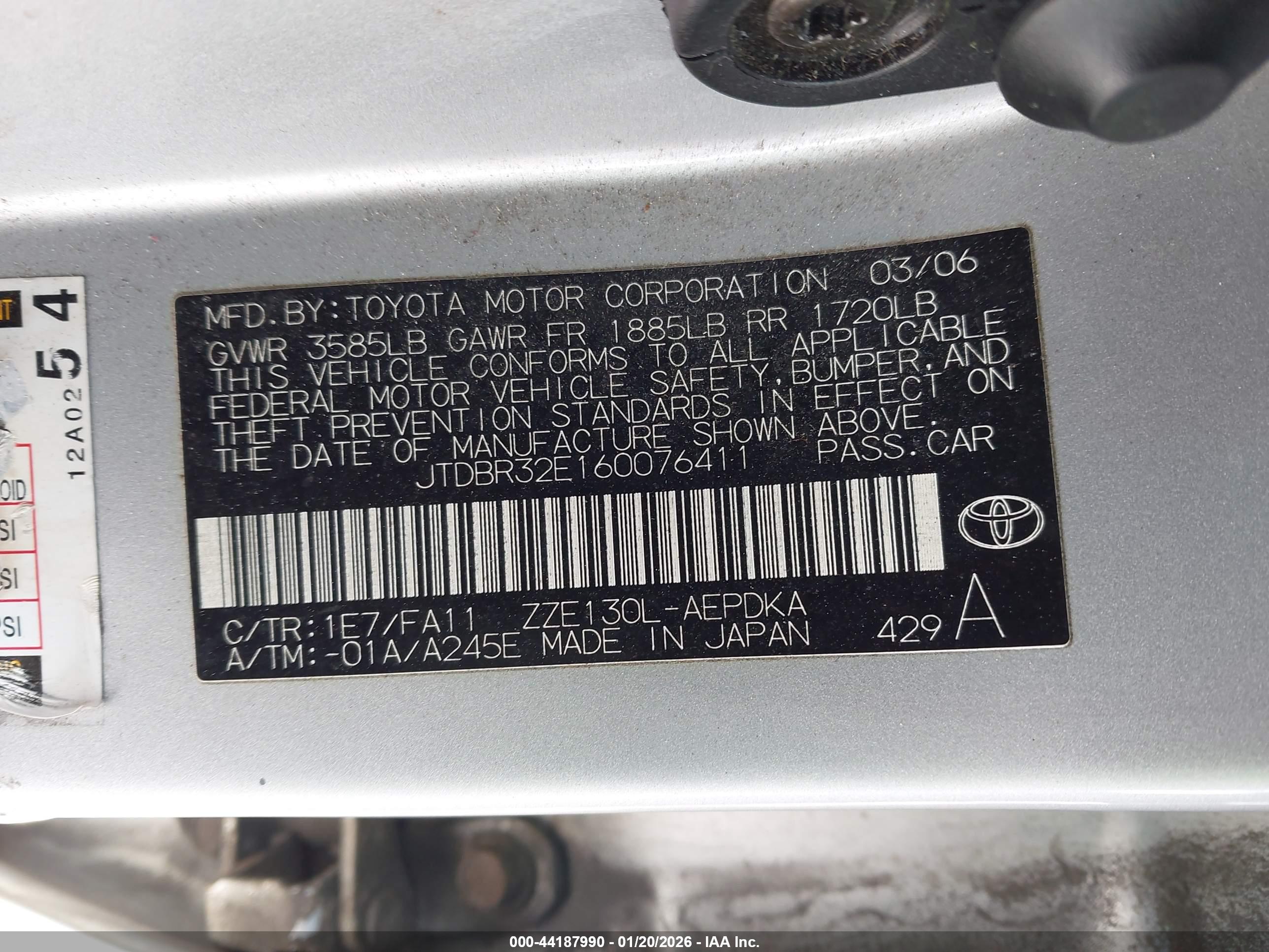 TOYOTA COROLLA image 9