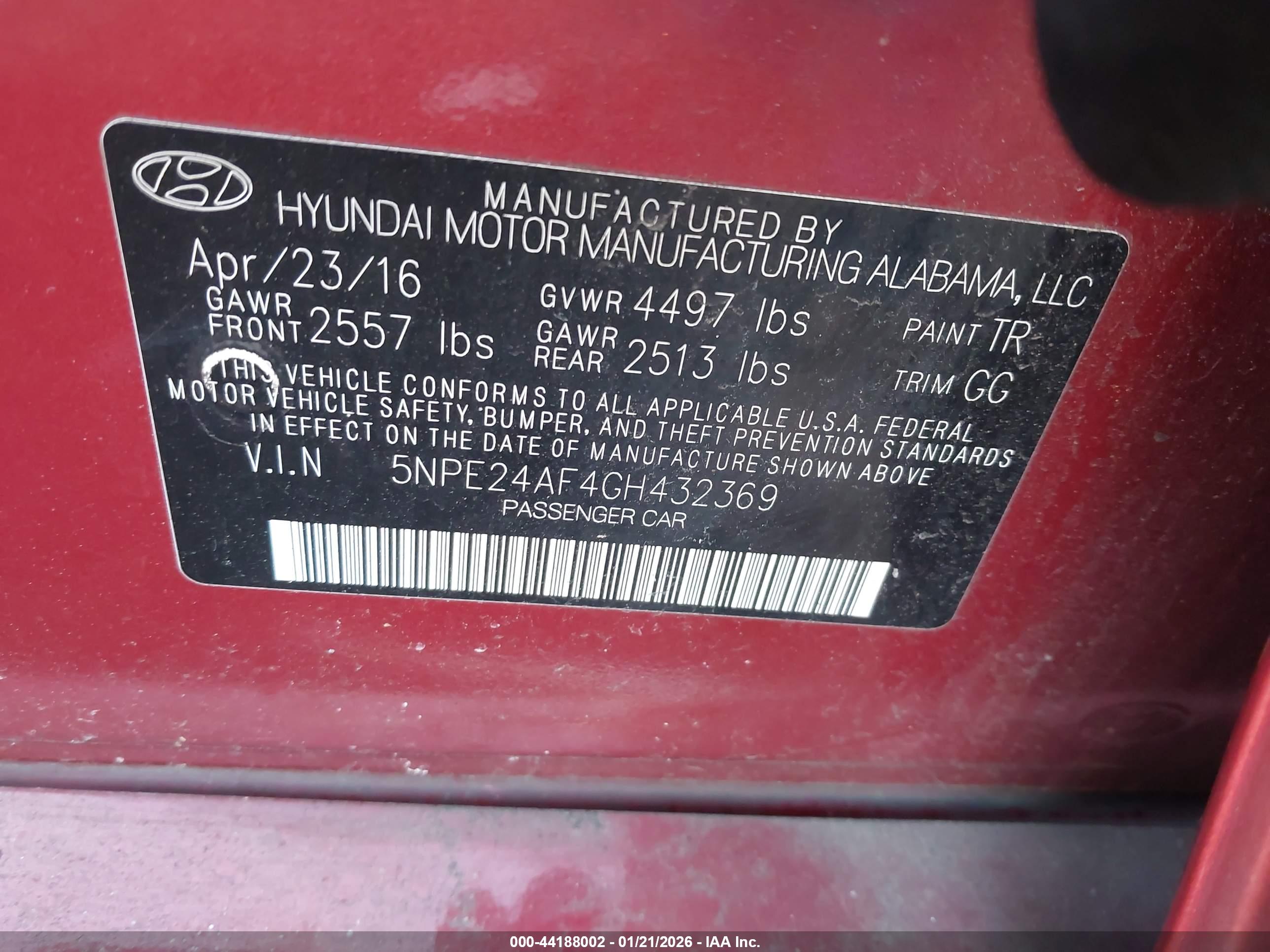 HYUNDAI SONATA image 9
