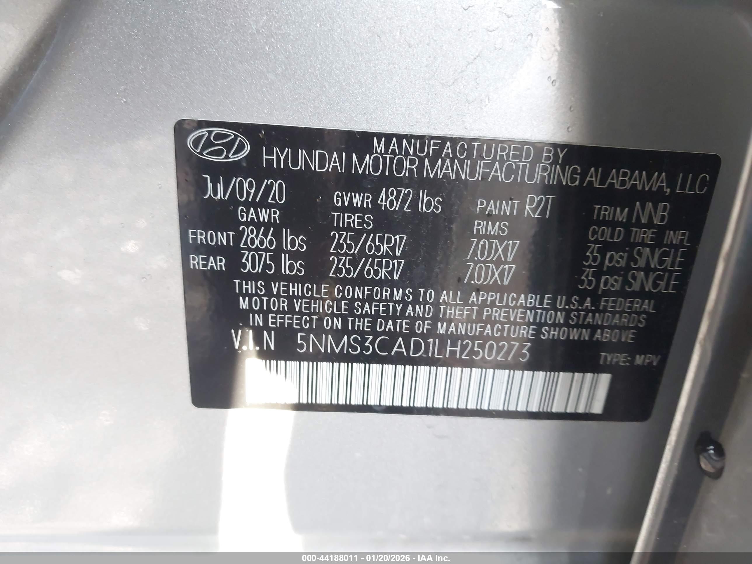 HYUNDAI SANTA image 9
