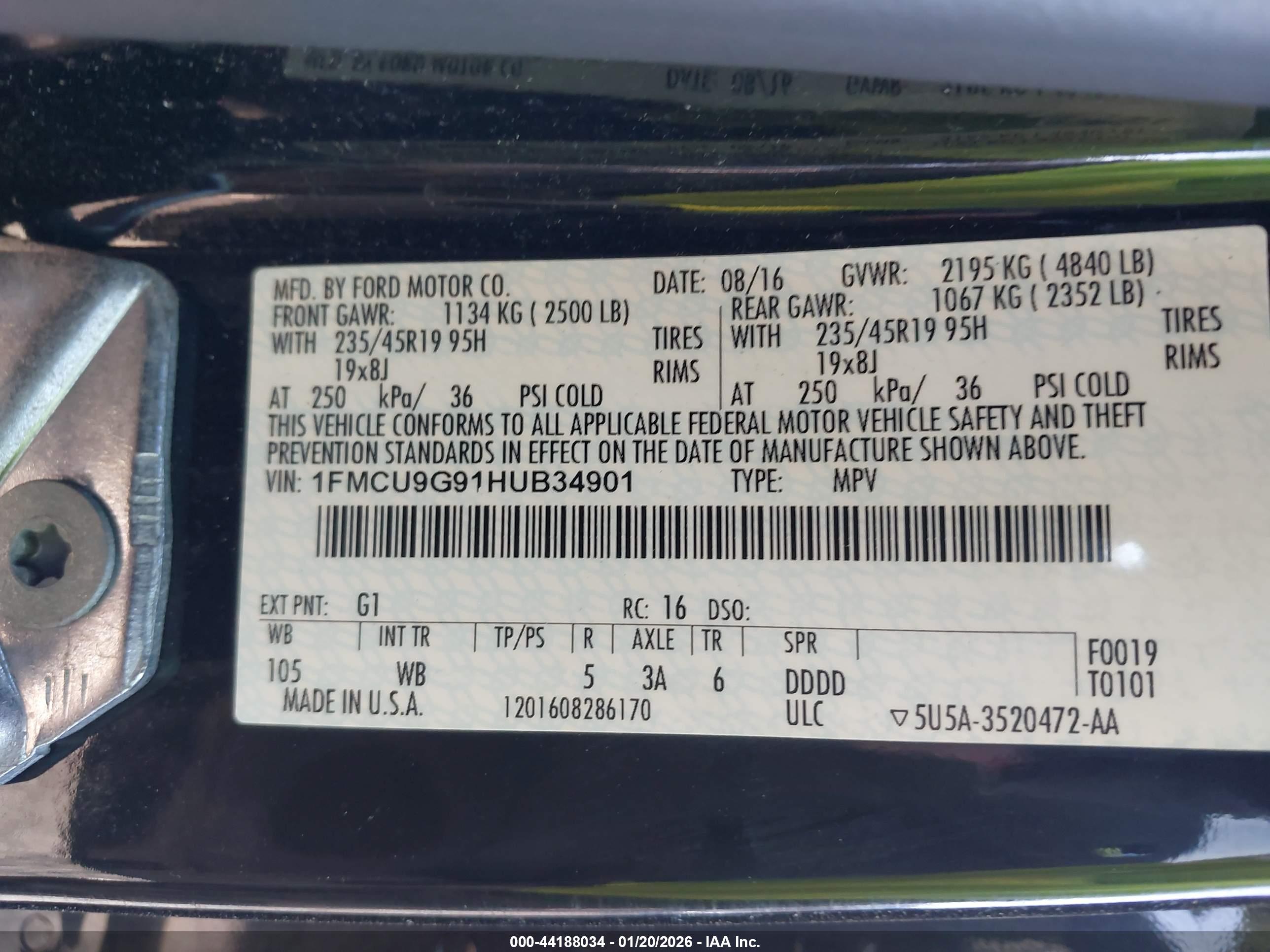 FORD ESCAPE image 9