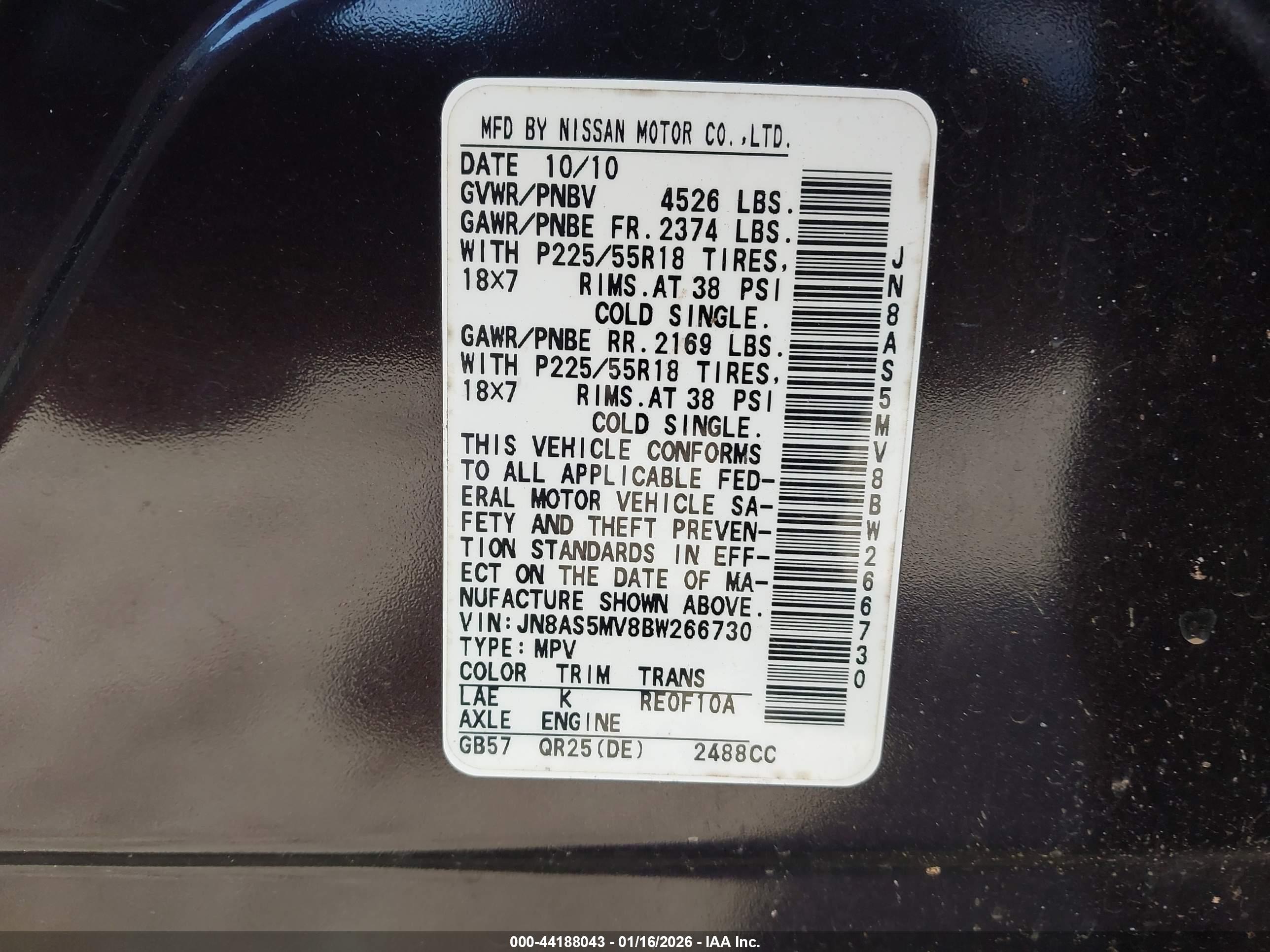 NISSAN ROGUE image 9