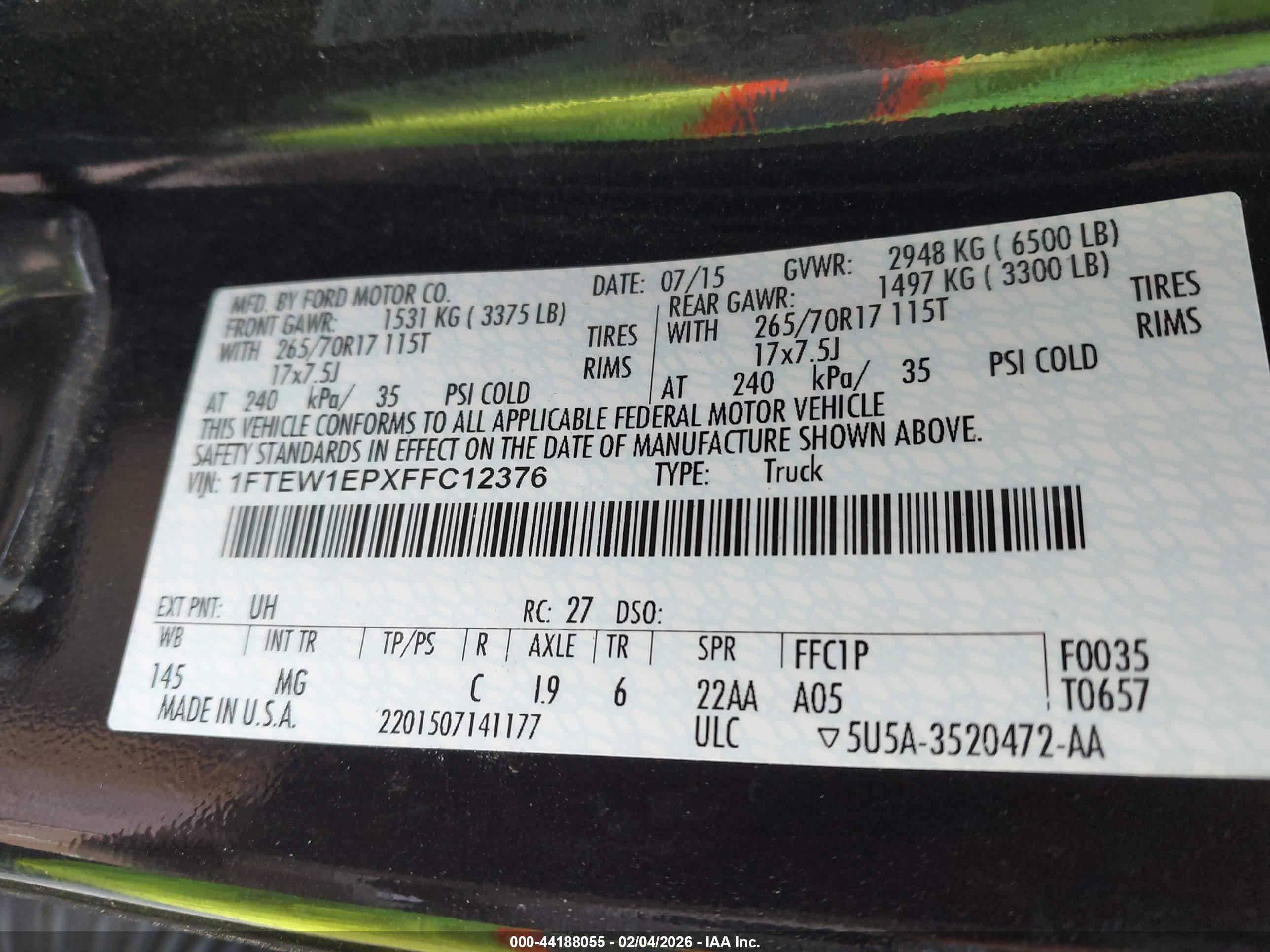 FORD F-150 image 9