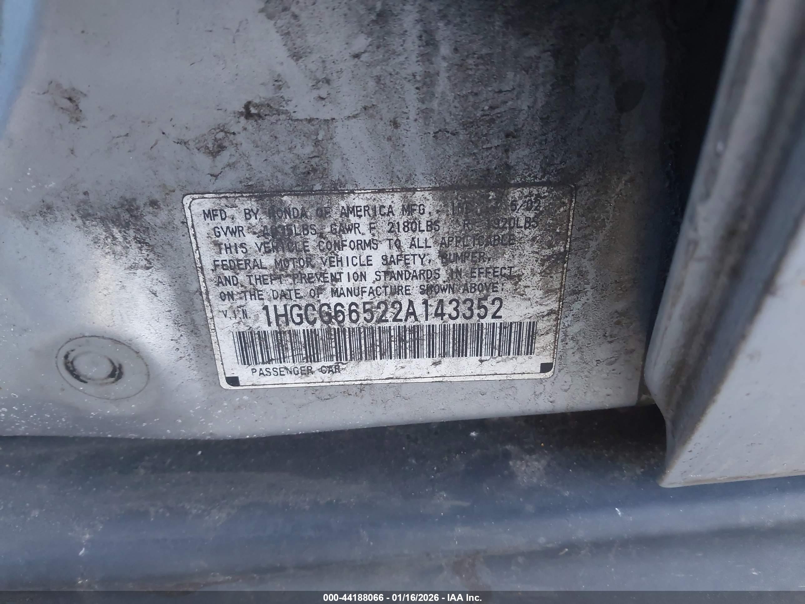HONDA ACCORD image 9