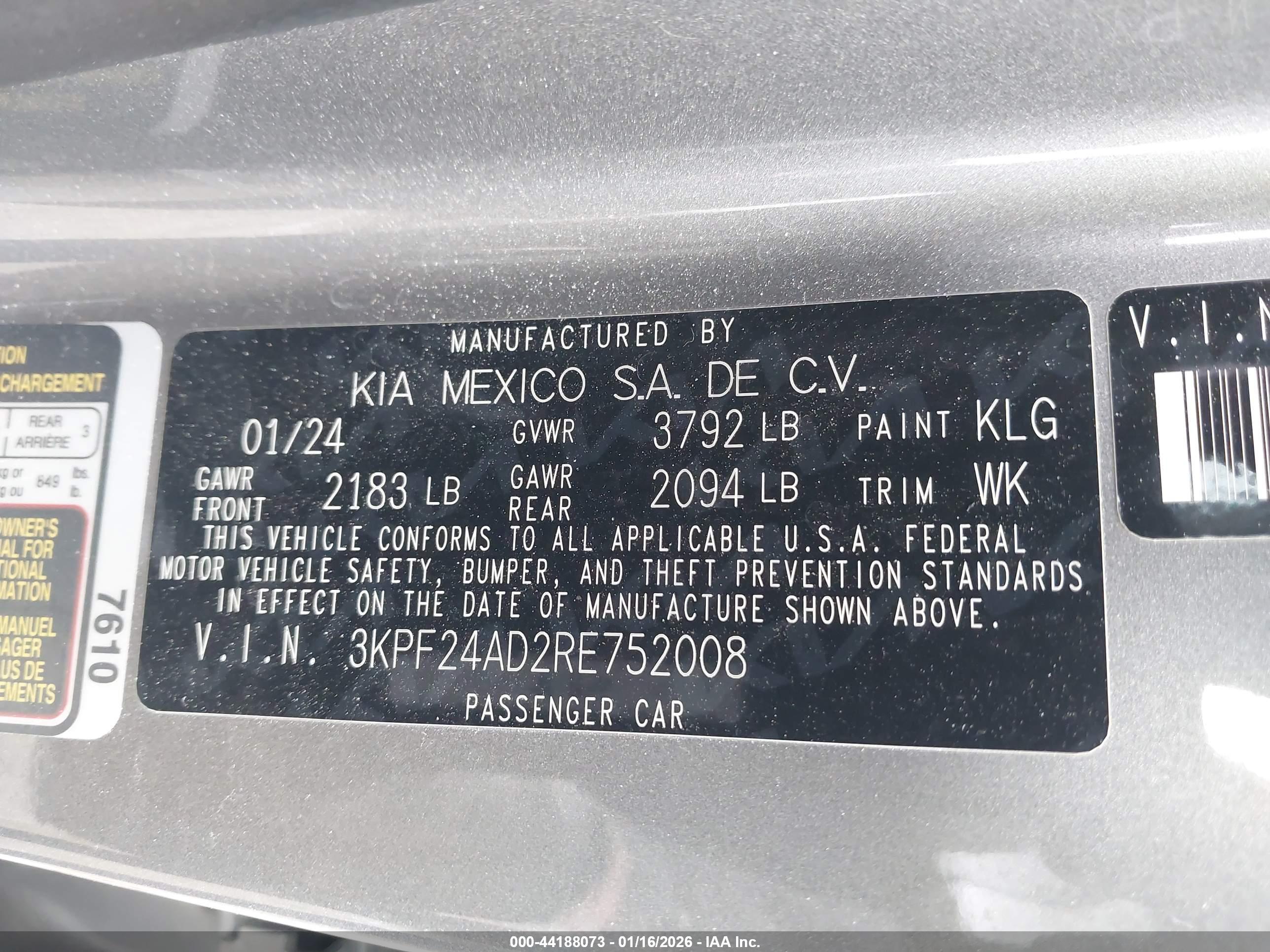 KIA FORTE image 9