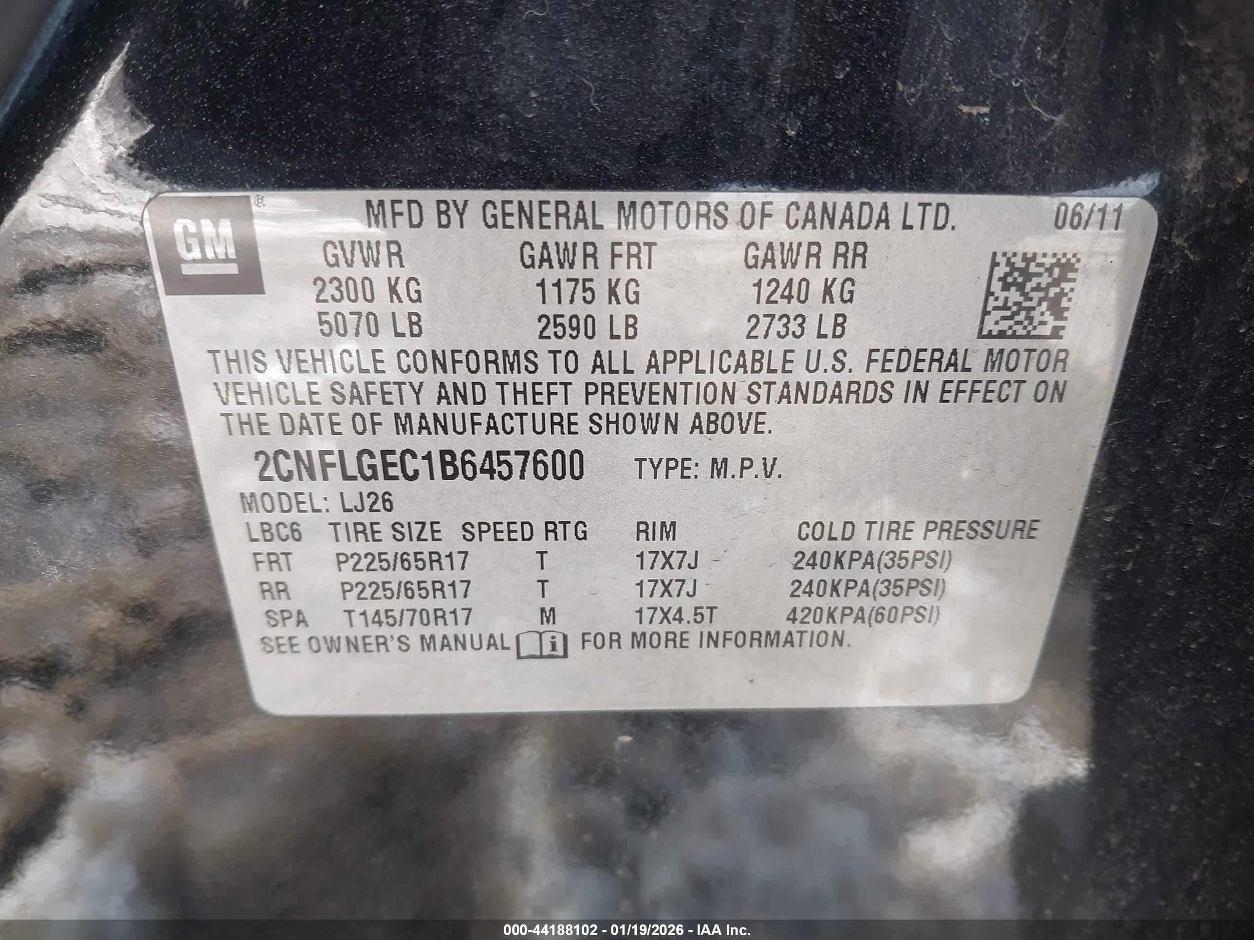 CHEVROLET EQUINOX image 9