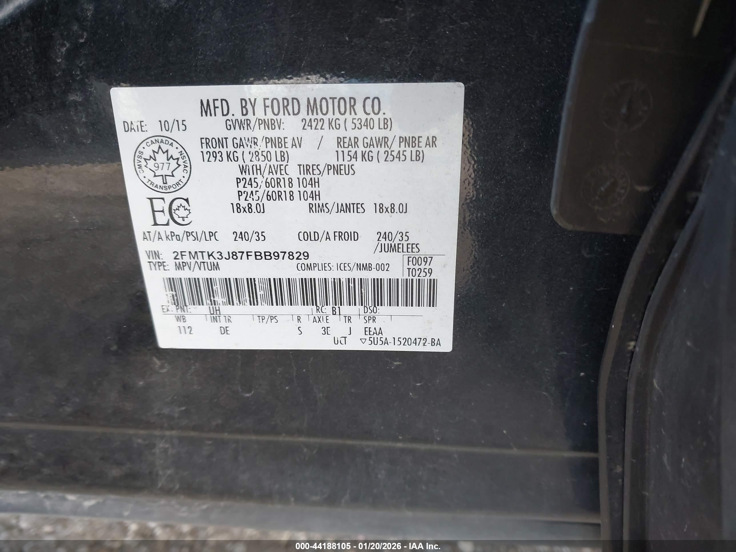 FORD EDGE image 9