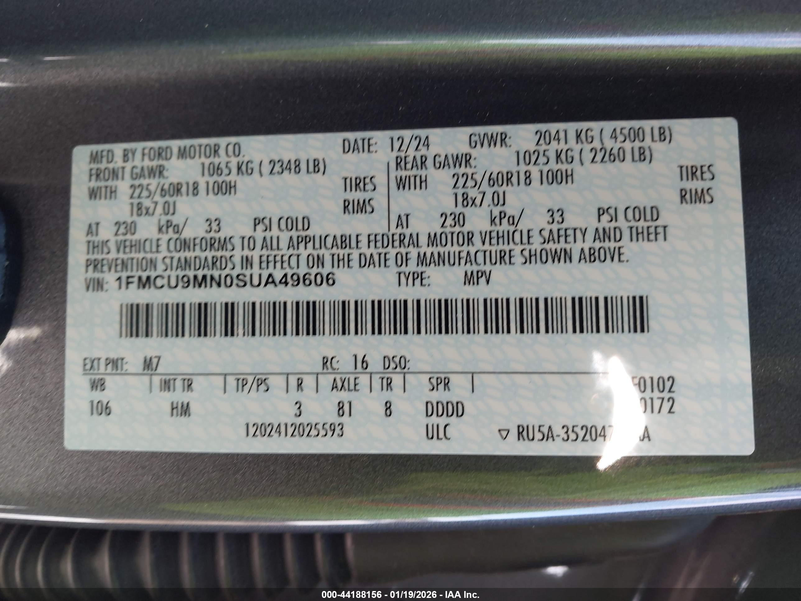 FORD ESCAPE image 9