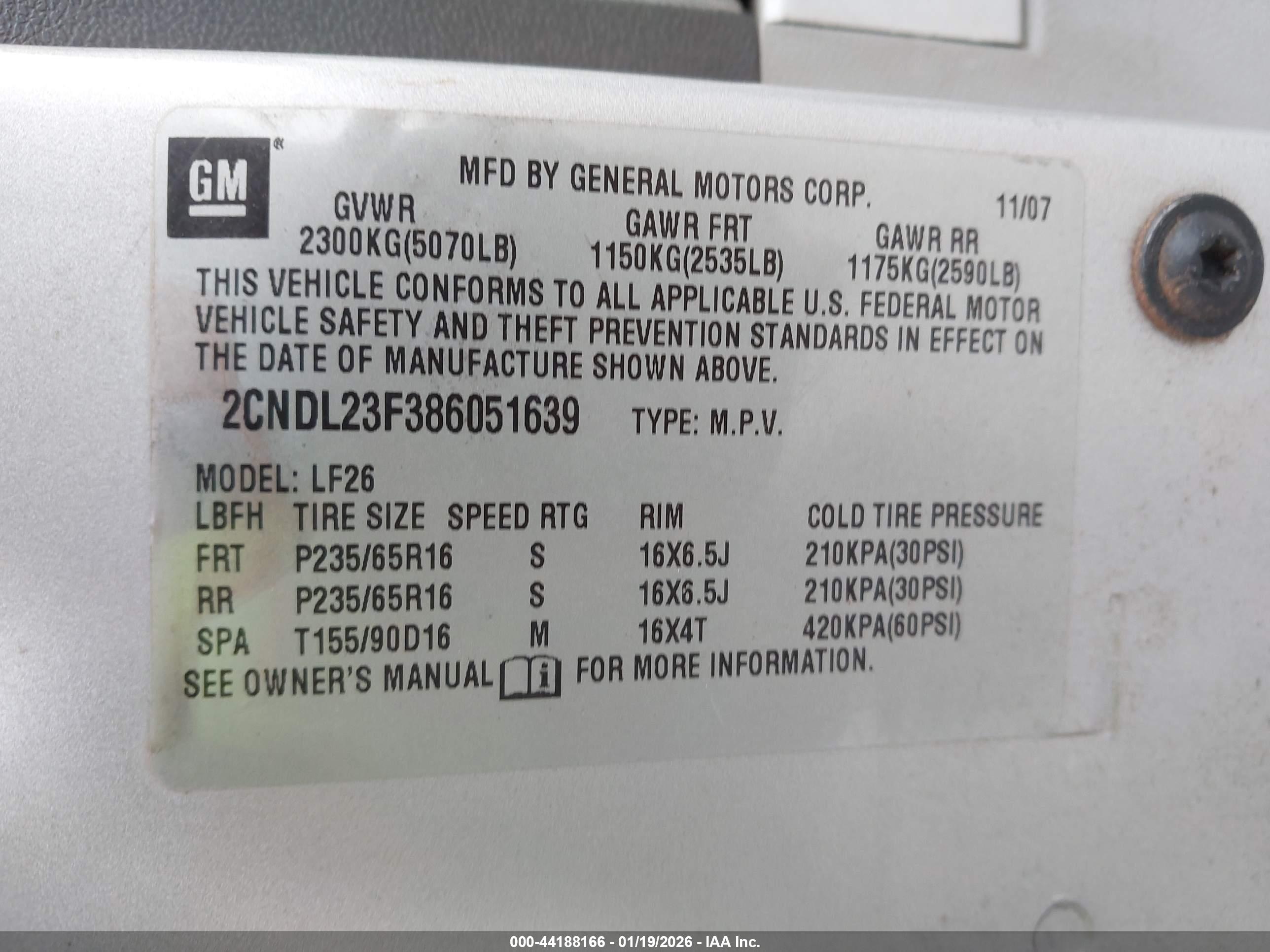 CHEVROLET EQUINOX image 9