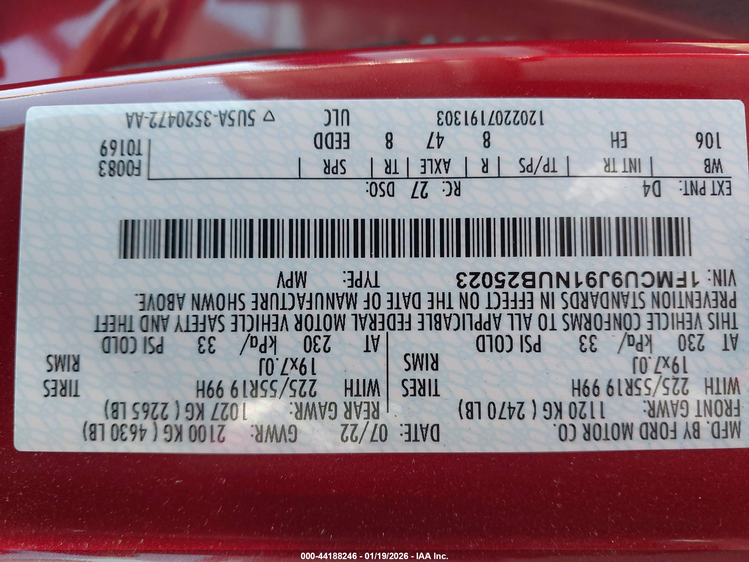 FORD ESCAPE image 9