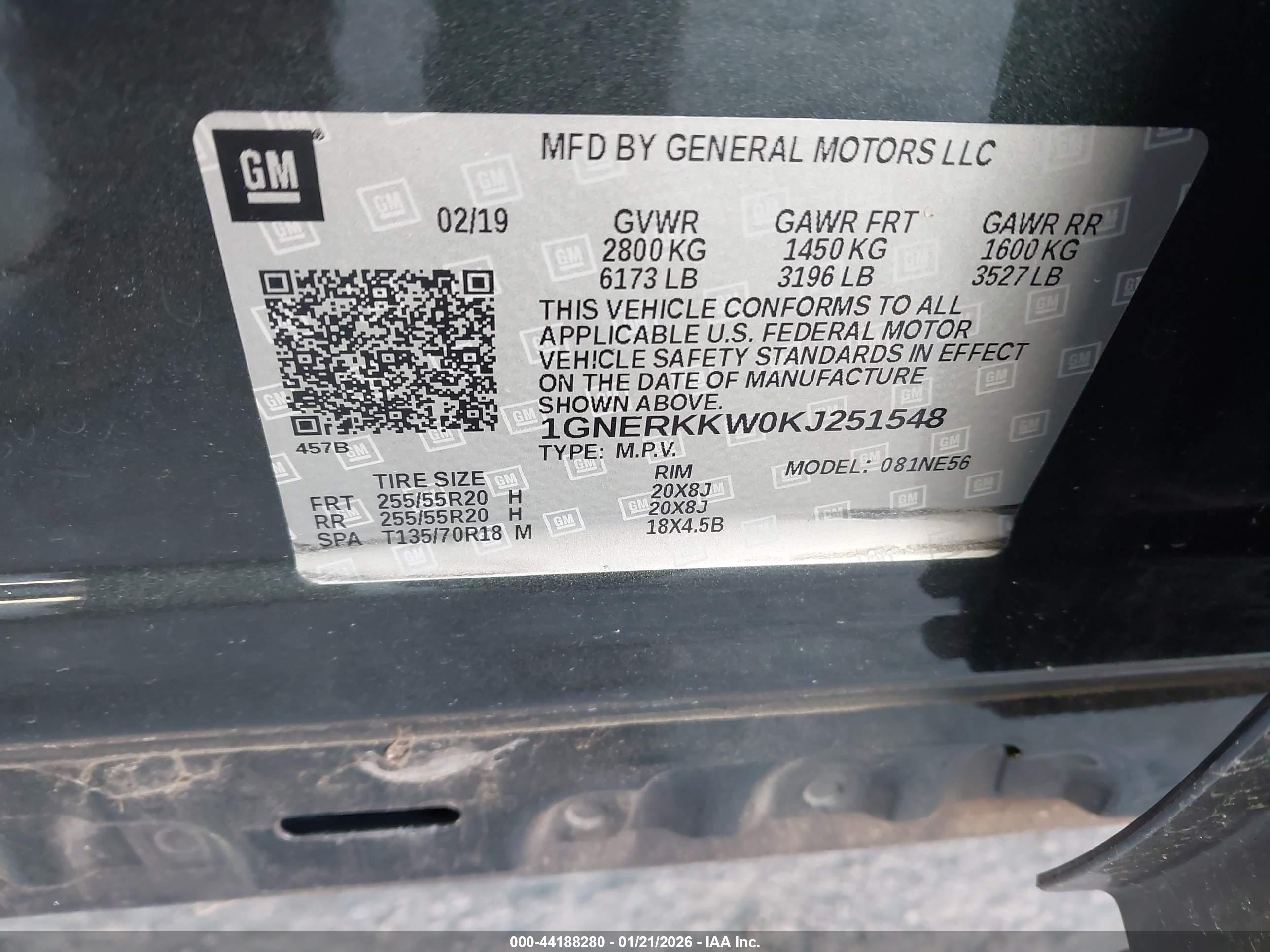 CHEVROLET TRAVERSE image 9